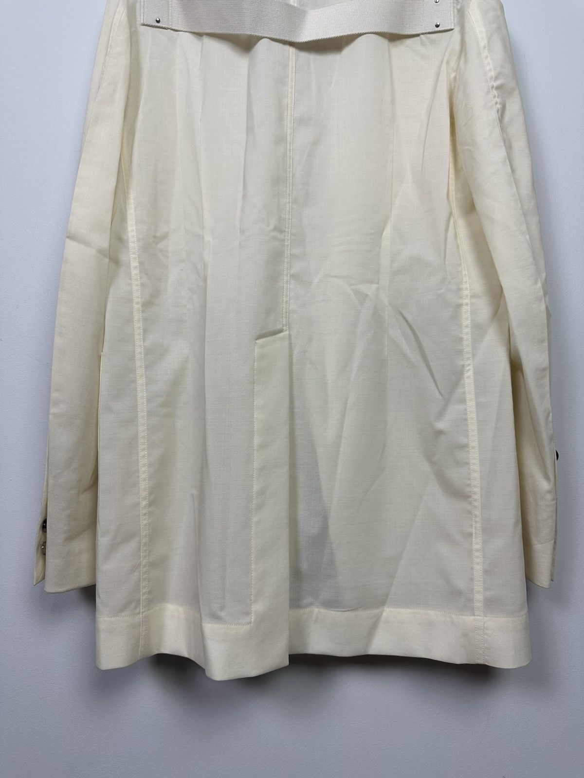 Rick Owens SS22 ‘FOGACHINE’ Zanlight Wool Fogpocket Blazer Size US M / EU 48-50 / 2 - 6 Thumbnail