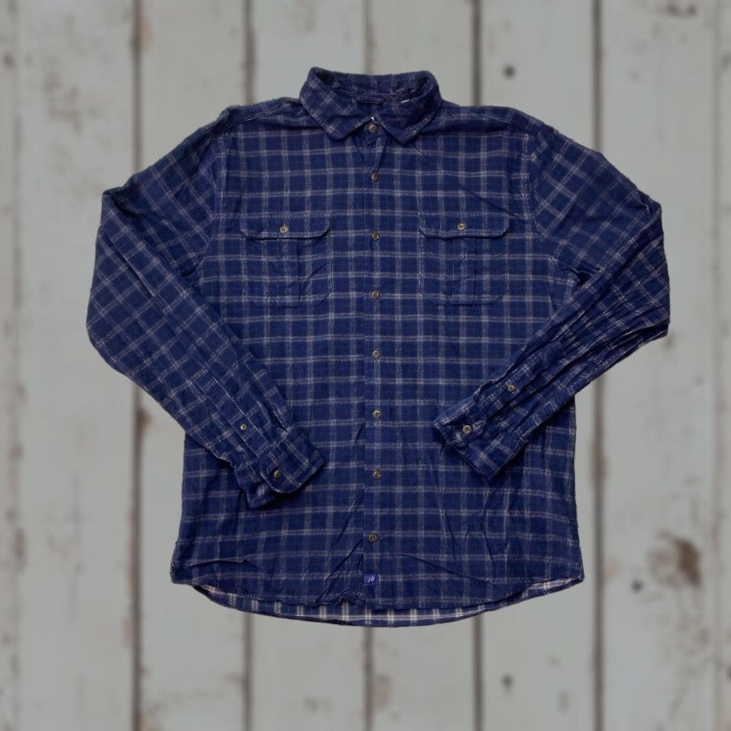 johnnie-O Johnnie-O Shirt Button-Up Mens L Corduroy Cotton Blue Size US L / EU 52-54 / 3 - 1 Thumbnail