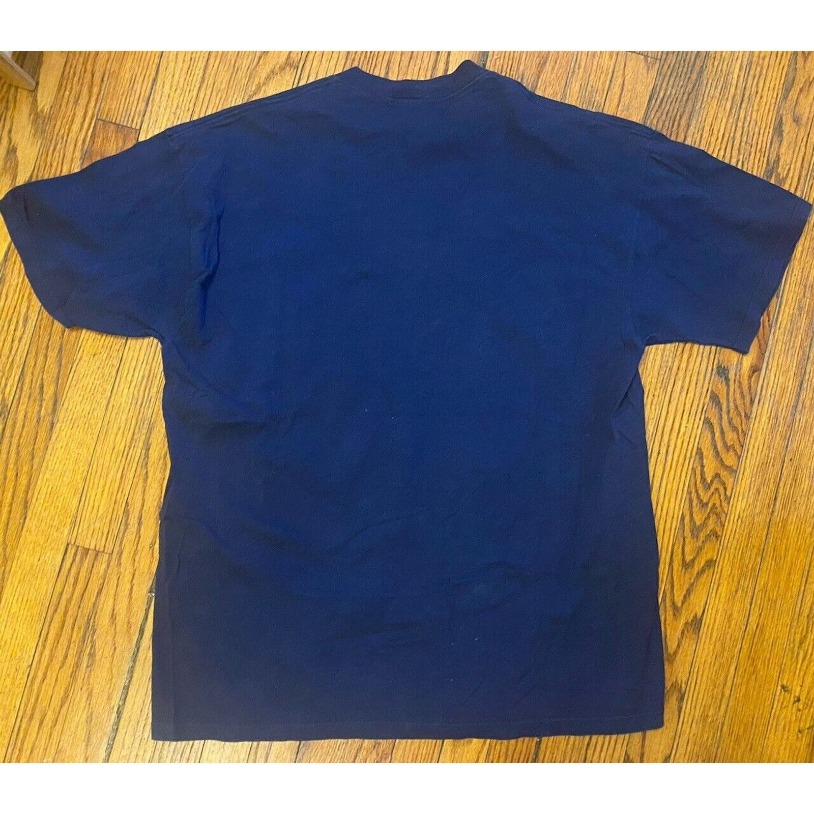 Other Vintage Top Stich Embroidered Sailboat T Shirt Mens XL Blue Size US XL / EU 56 / 4 - 4 Thumbnail
