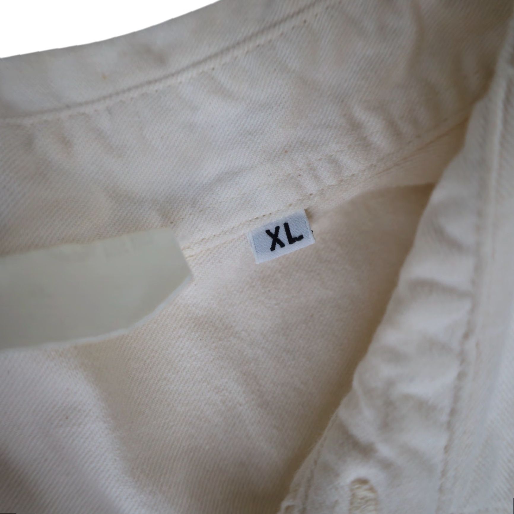 Harley Davidson VINTAGE Harley Davidson Buell Graphic Button Up Work Shirt Mens XL White 1996 90s Size US XL / EU 56 / 4 - 7 Thumbnail
