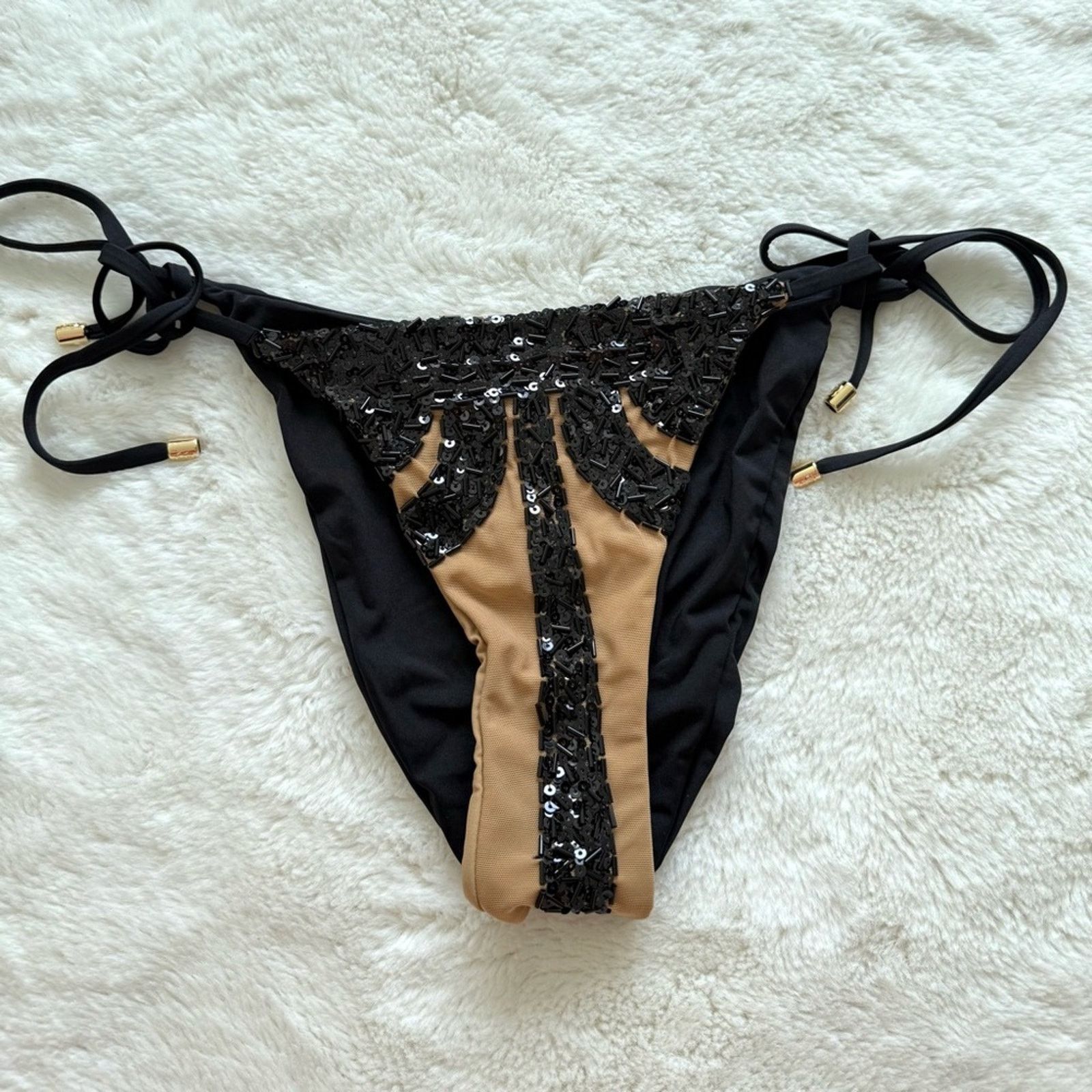 Other NEW!!! Beach Bunny Ariel women bikini bottom size L 155$ Size L / US 10 / IT 46 - 1 Thumbnail