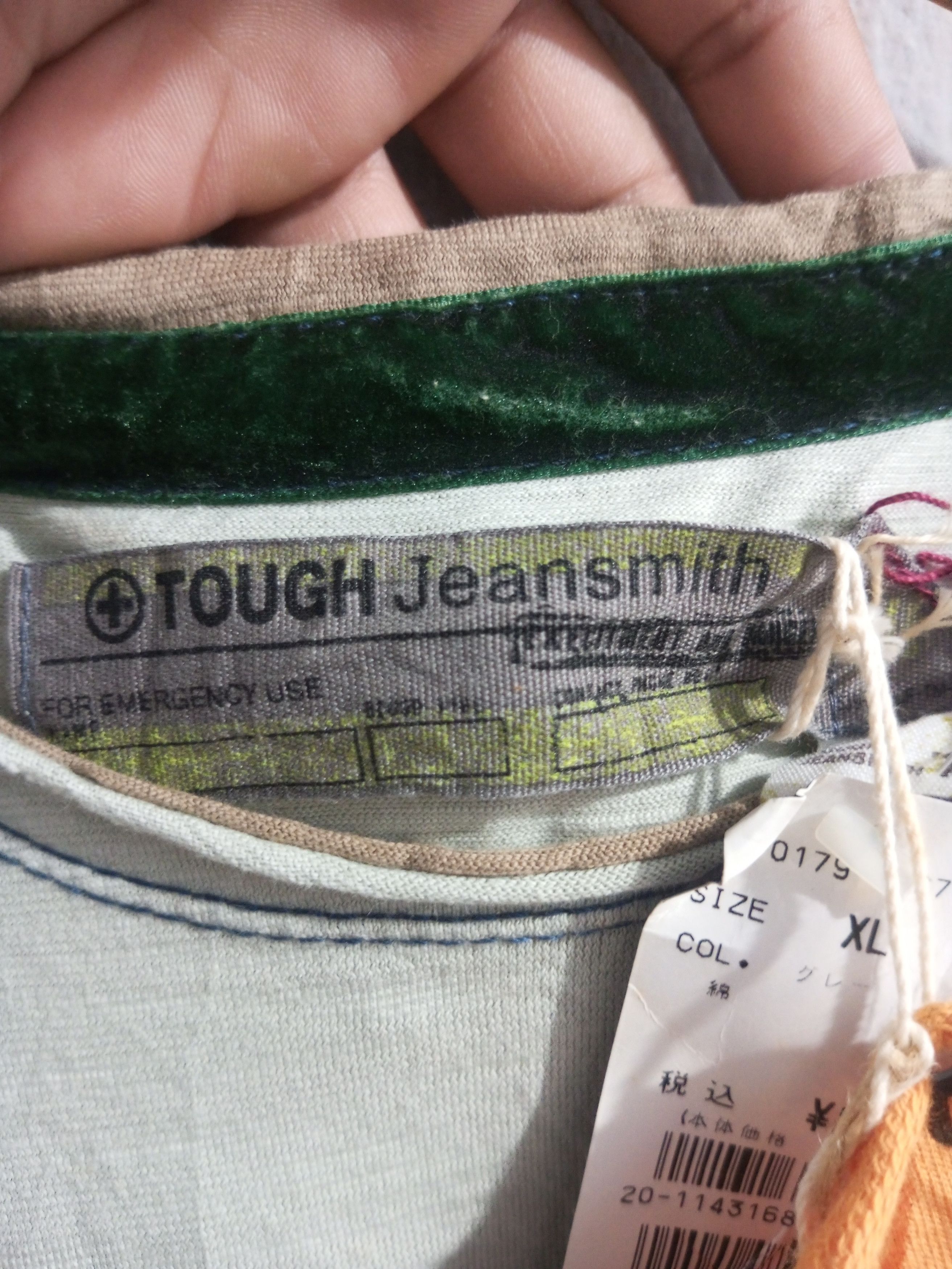 20471120 Tough jeansmith distressed tee Size US XL / EU 56 / 4 - 9 Thumbnail