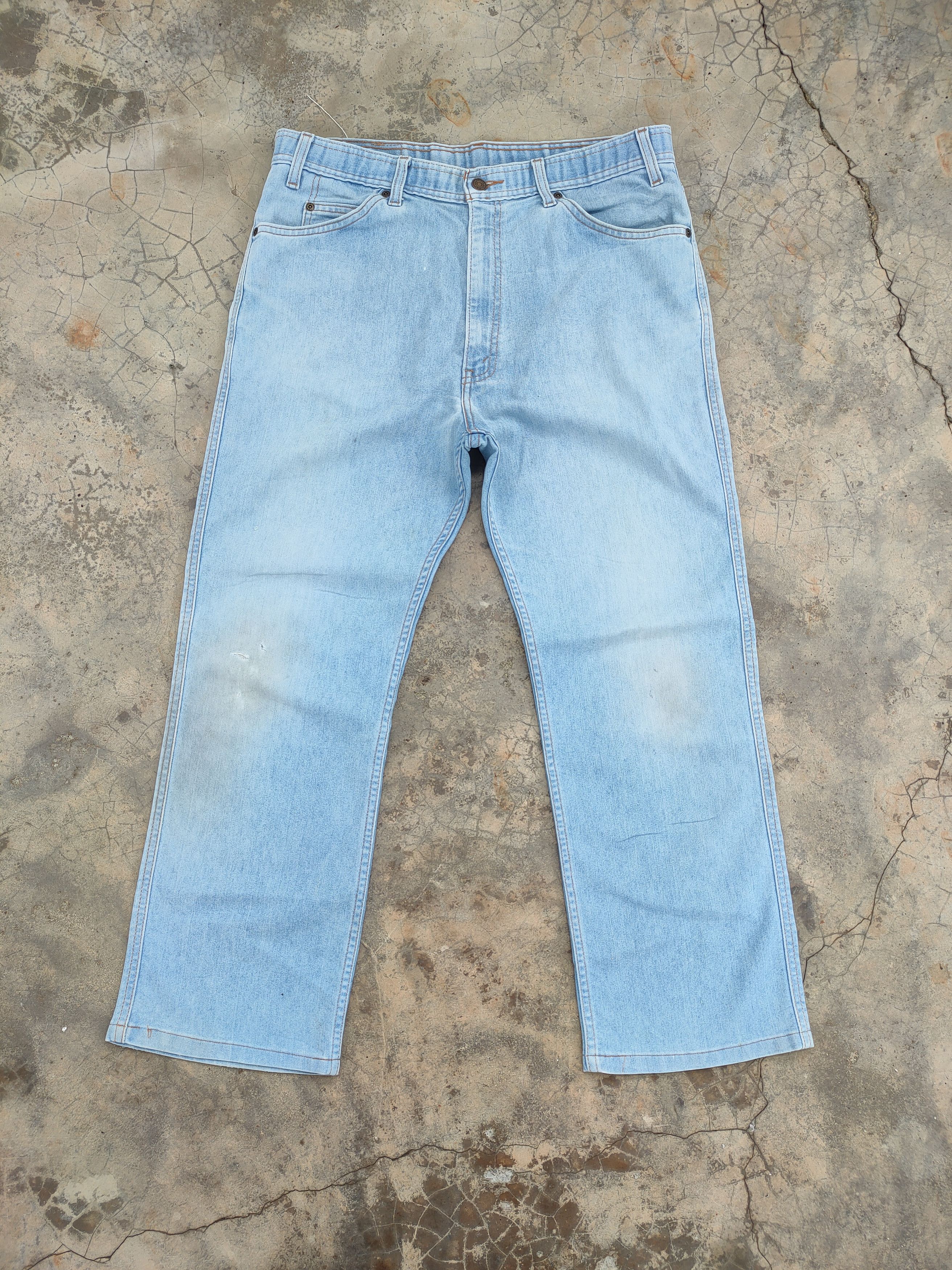 Jean × Levi's × Vintage VINTAGE LEVI'S FADED BLUE JEANS DENIM PANTS Size US 36 / EU 52 - 1 Thumbnail