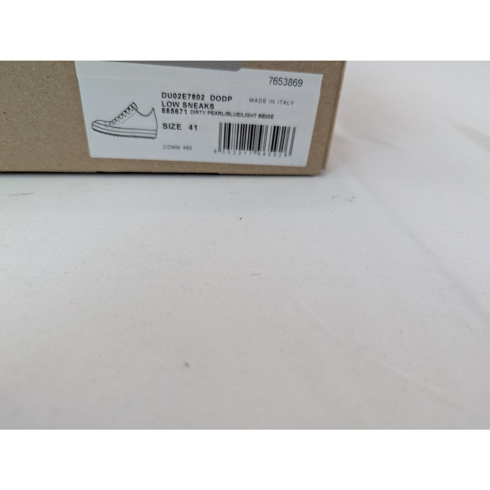 Rick Owens Drkshdw o1rshd1 Concordians low-top sneakers Dirty Pearl Light Blue Size US 8 / EU 41 - 22 Thumbnail