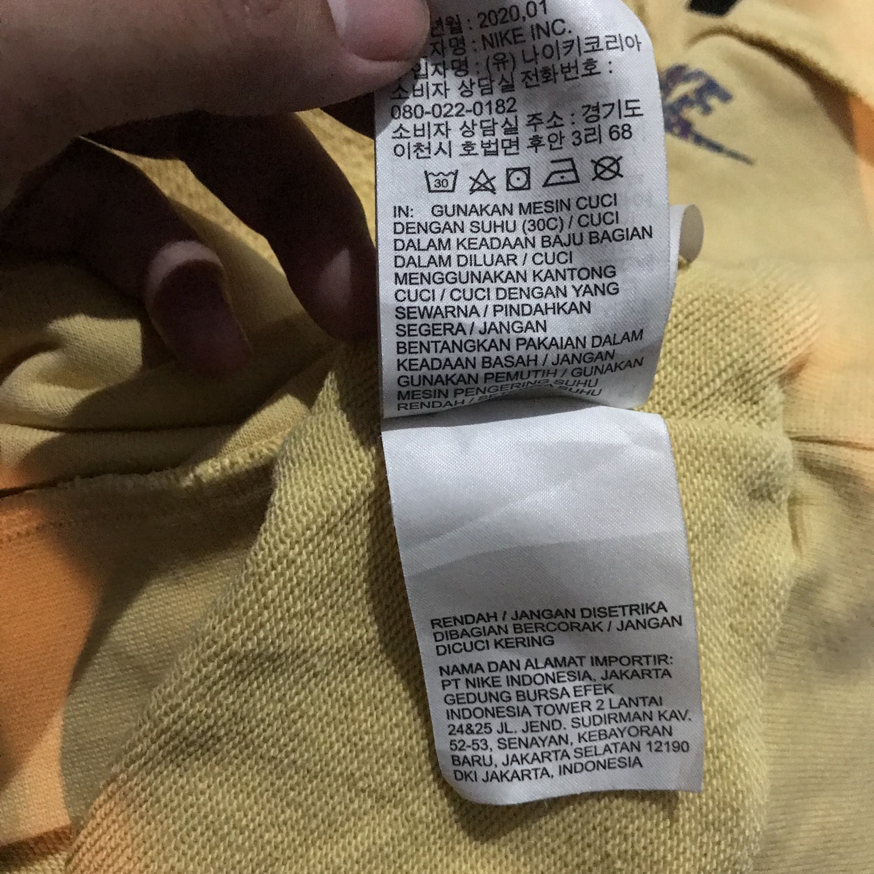 Nike Vintage Nike Rip off Cut and Sew Design Crewneck sweater Size US M / EU 48-50 / 2 - 7 Thumbnail
