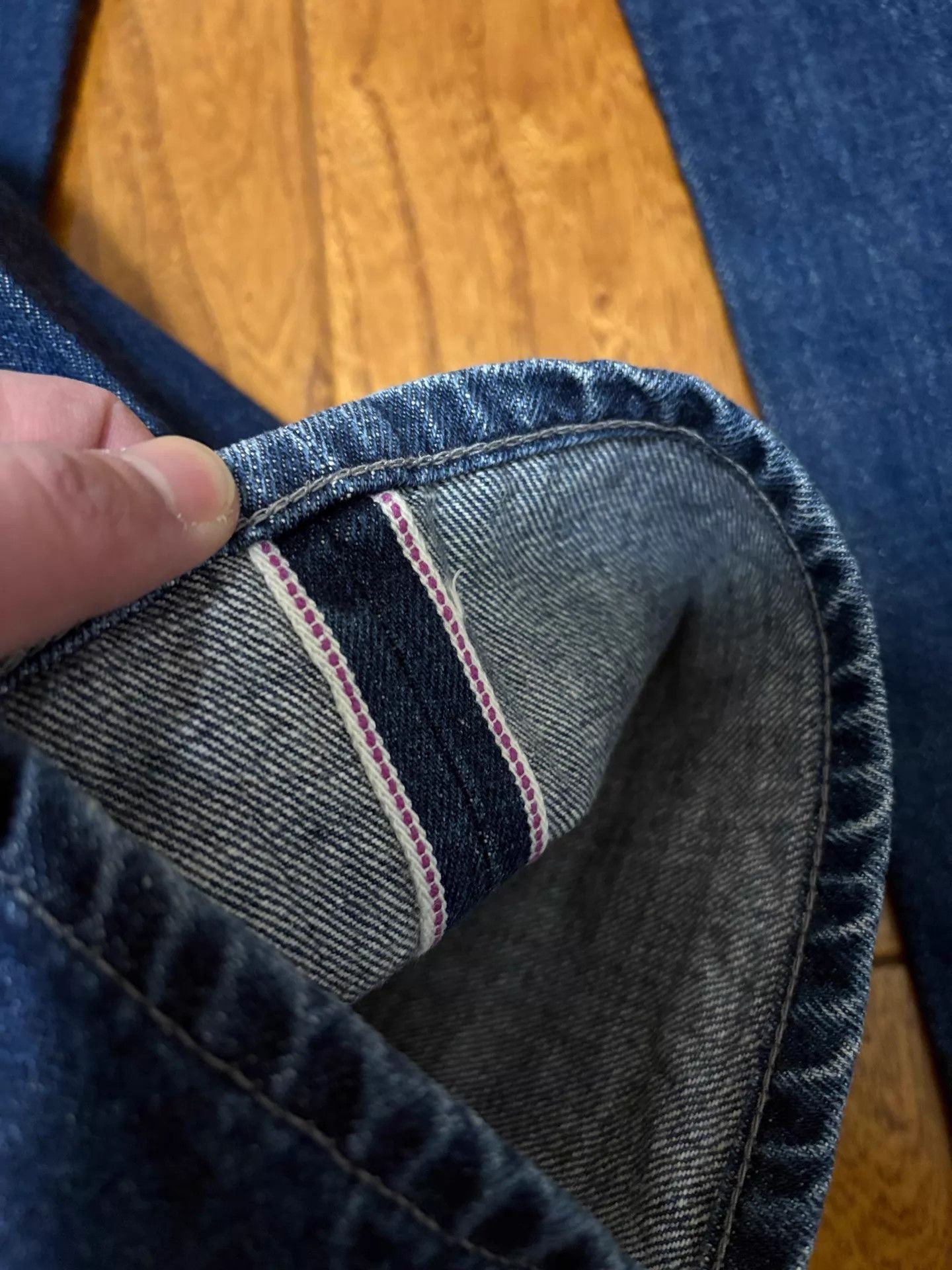 Levi's Levi's Fenom Red Flash Raw 207 W34 Good Condition Size US 34 / EU 50 - 8 Thumbnail
