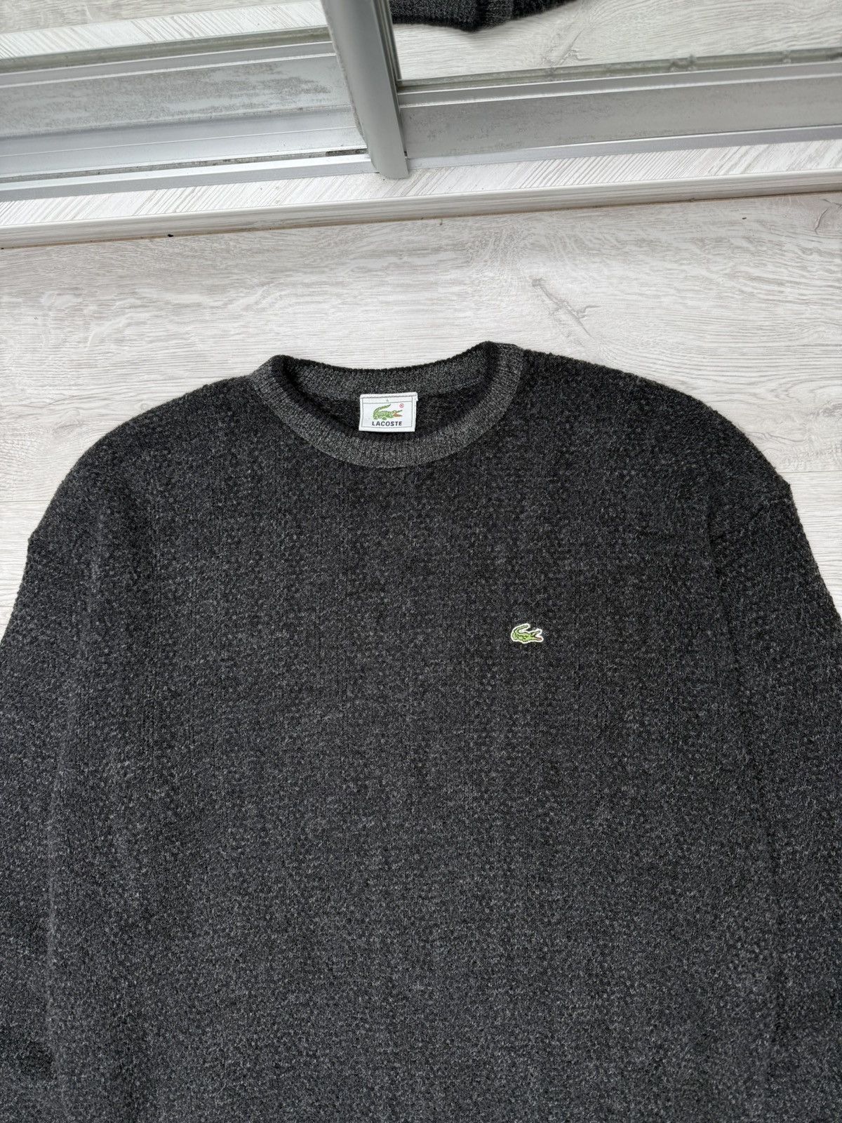 Lacoste Vintage Lacoste Wool Blend Textured Knitted Sweater Men’s Size US L / EU 52-54 / 3 - 2 Thumbnail