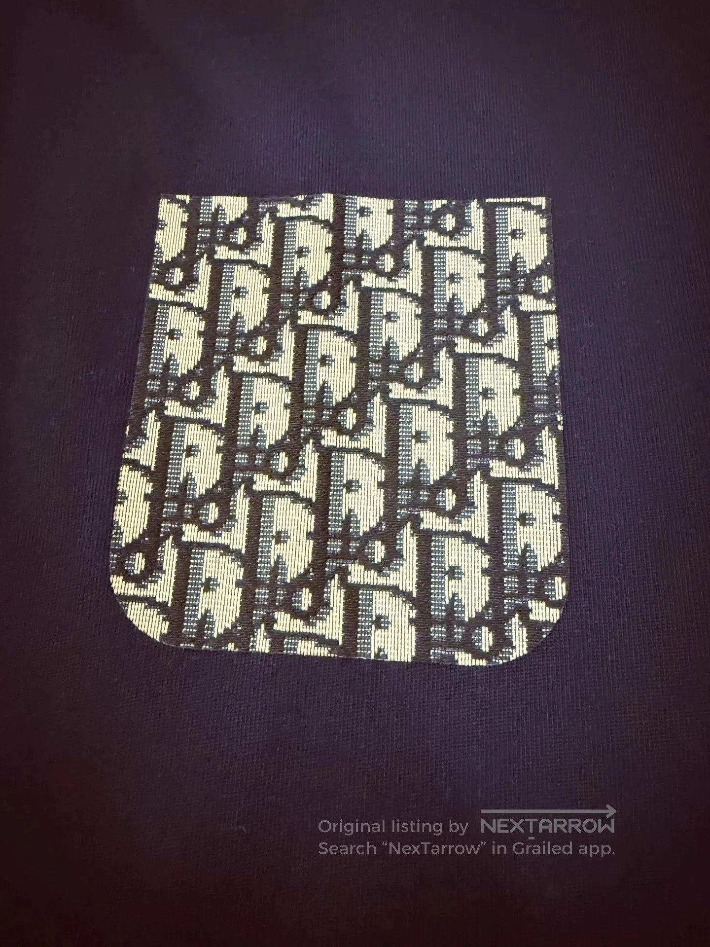 Dior Dior Navy Short-Sleeve T-Shirt. Size US M / EU 48-50 / 2 - 3 Thumbnail