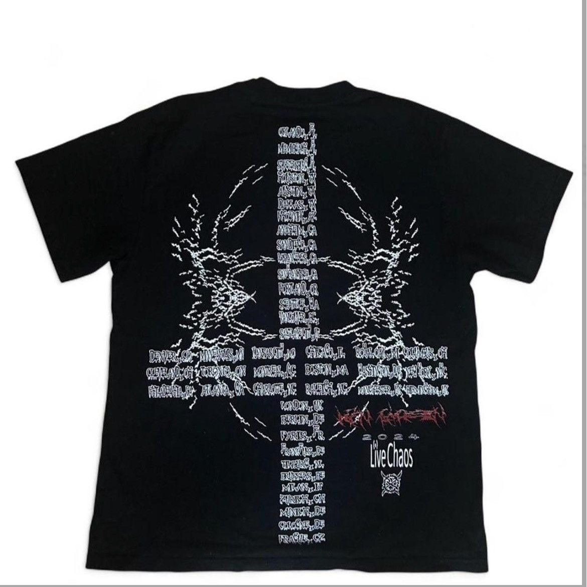 Ken Carson Ken Carson A great Chaos Tour Tee Size US M / EU 48-50 / 2 - 3 Thumbnail