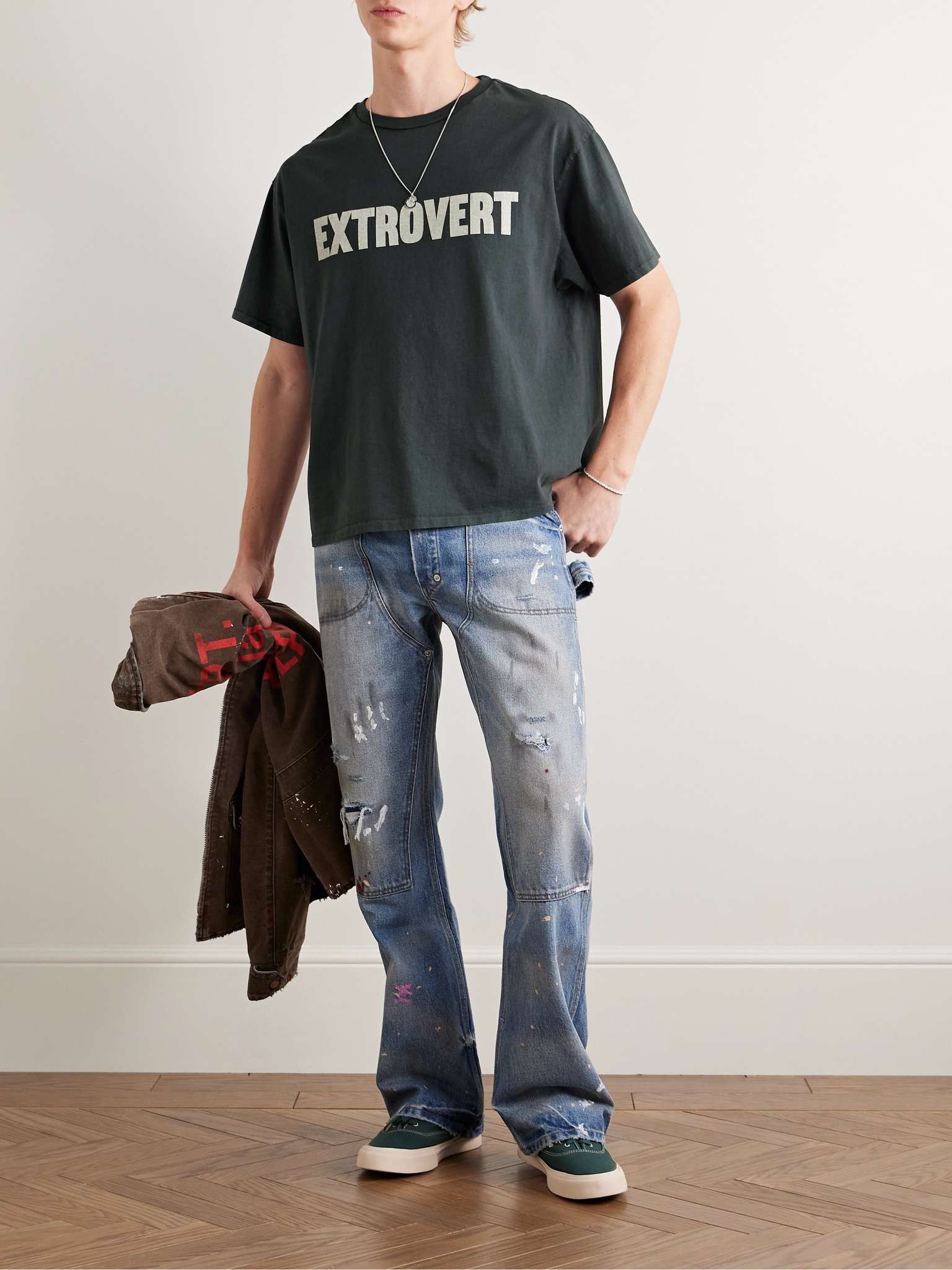 Gallery Dept. o1mle0326 Intro Extro Reversible Tee Shirt in Black Size US L / EU 52-54 / 3 - 4 Thumbnail