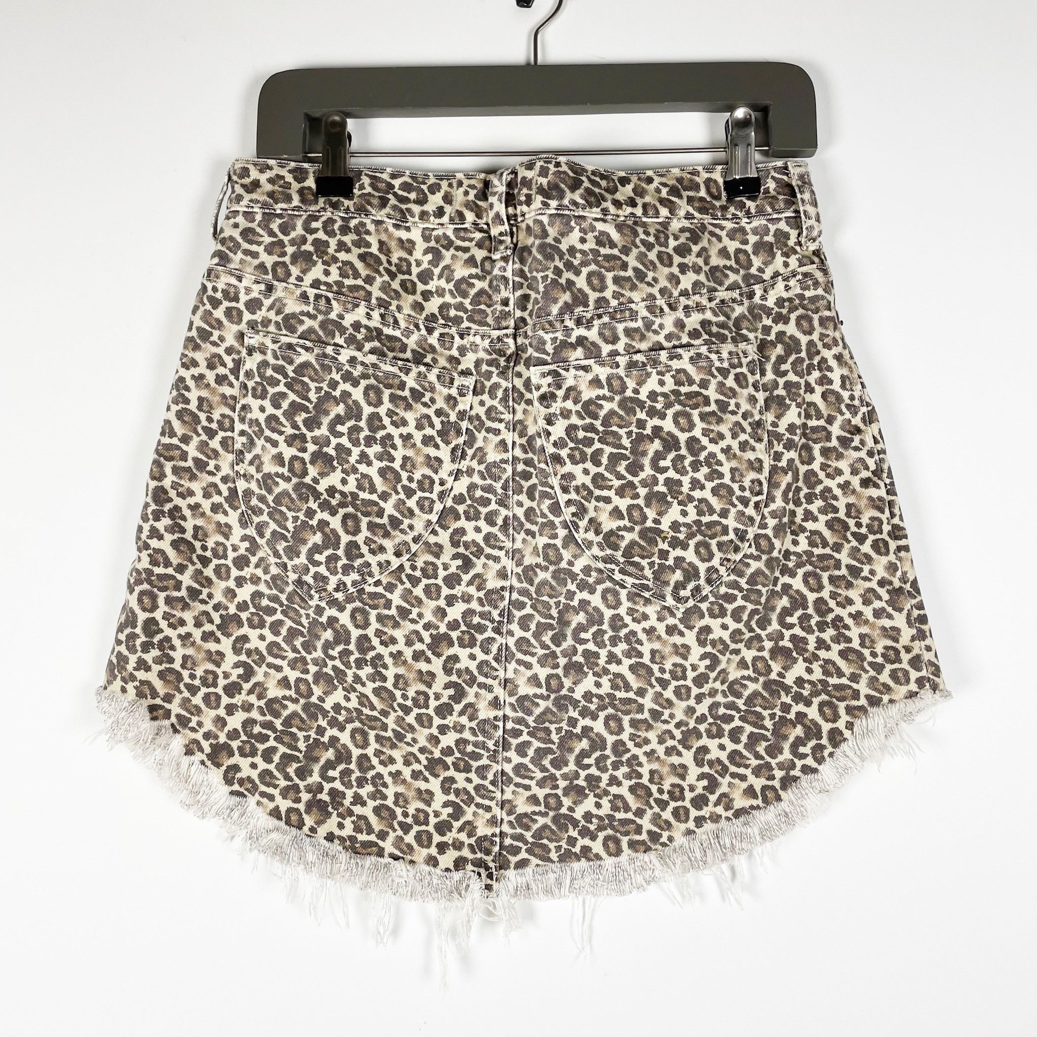 Free People Free People Women's Bailey Leopard Print Size 28" / US 6 / IT 42 - 4 Thumbnail
