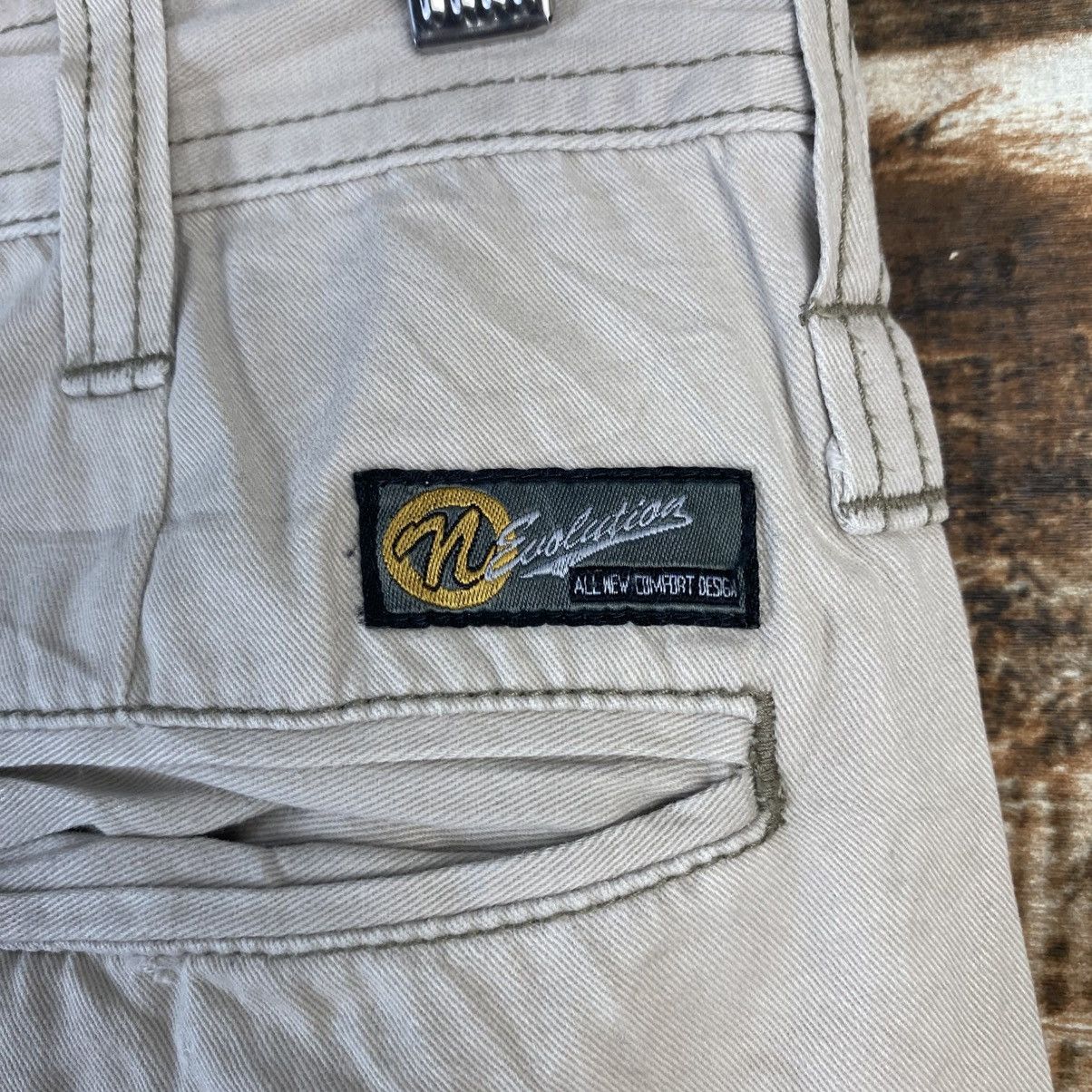 Japanese Brand DL Suolotions White Cargo Multipocket Pants #C967 Size 25" / US 0 / IT 36 - 17 Thumbnail