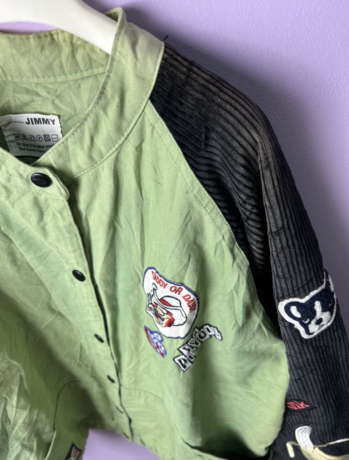 If Six Was Nine 🔥Very Rare Jimmy Full Patches Button Jackets Size US L / EU 52-54 / 3 - 11 Thumbnail