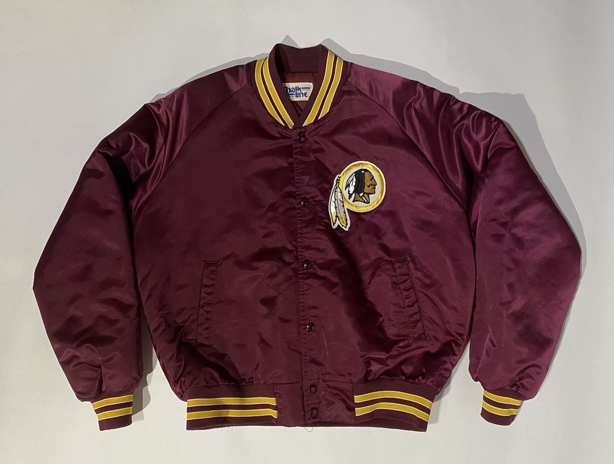 image of Vintage Chalk Line Washington Redskins Jacket (Size Large), Men's