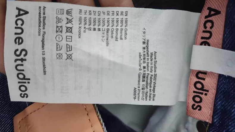 Acne Studios acne studiosMicro raked jeans 2503-Nextarrow Size US 30 / EU 46 - 4 Thumbnail