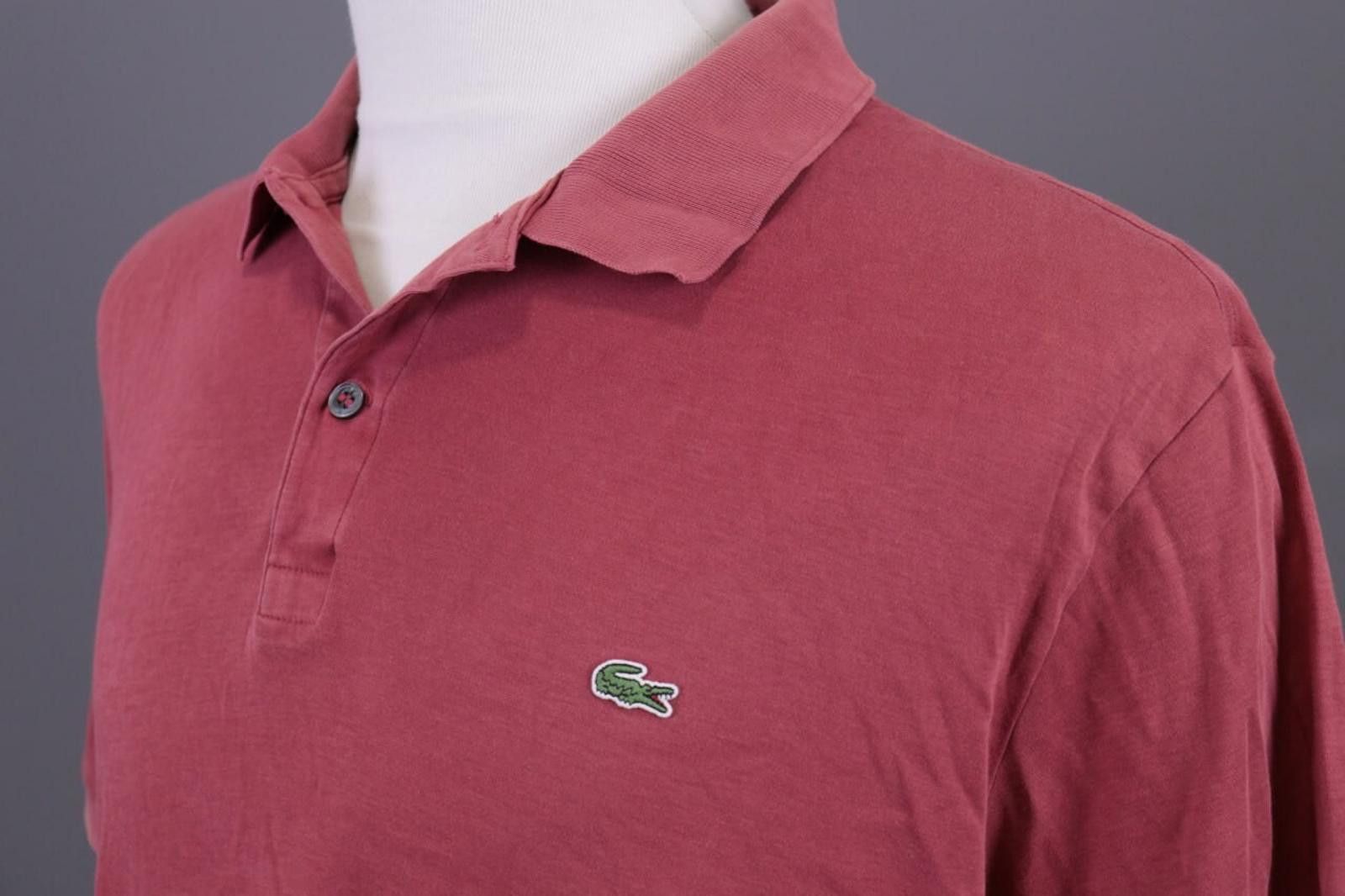 Lacoste Lacoste Regular Fit Pink Summer Polo Shirt Size 7 / XXL Size US XXL / EU 58 / 5 - 9 Thumbnail