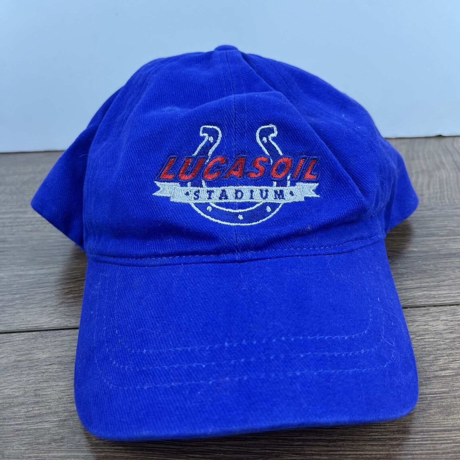 Other Indianapolis Colts Hat Lucas Oil Stadium Blue Adjustable Hat Size ONE SIZE - 1 Thumbnail