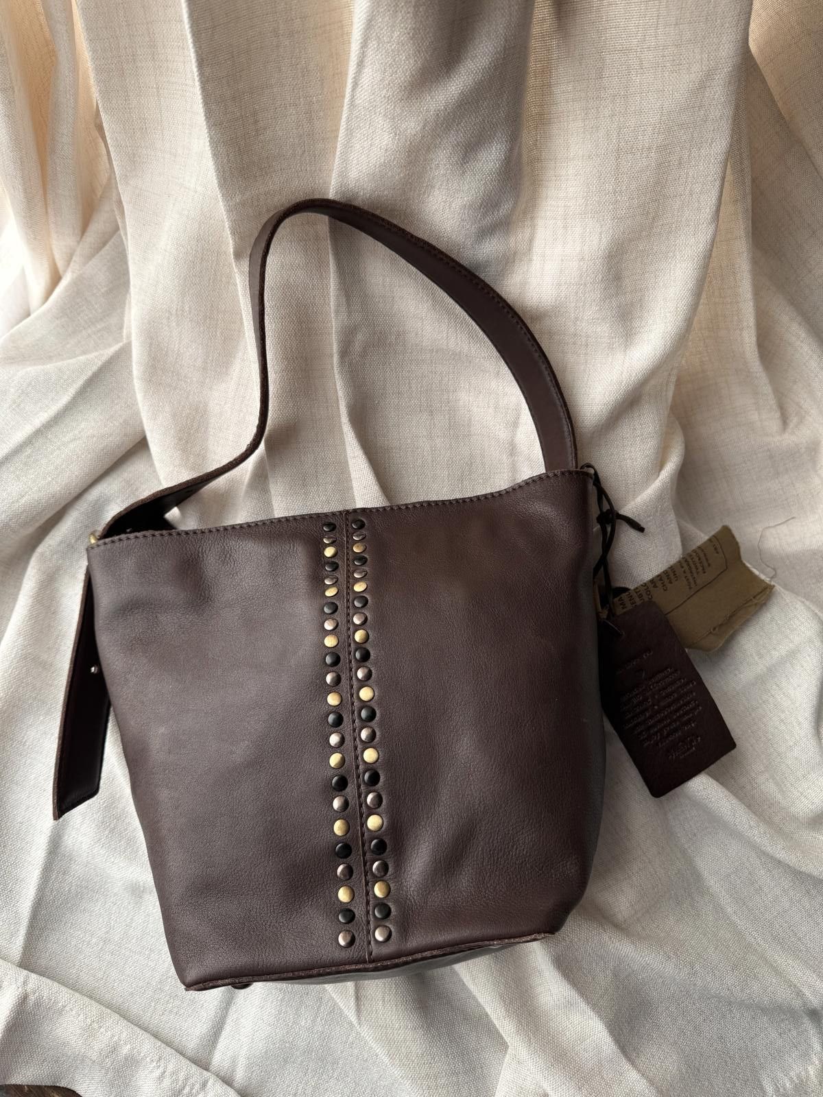 Other Vilenca Holland Genuine Leather Studded Shoulder Bag NWT Size ONE SIZE - 1 Thumbnail
