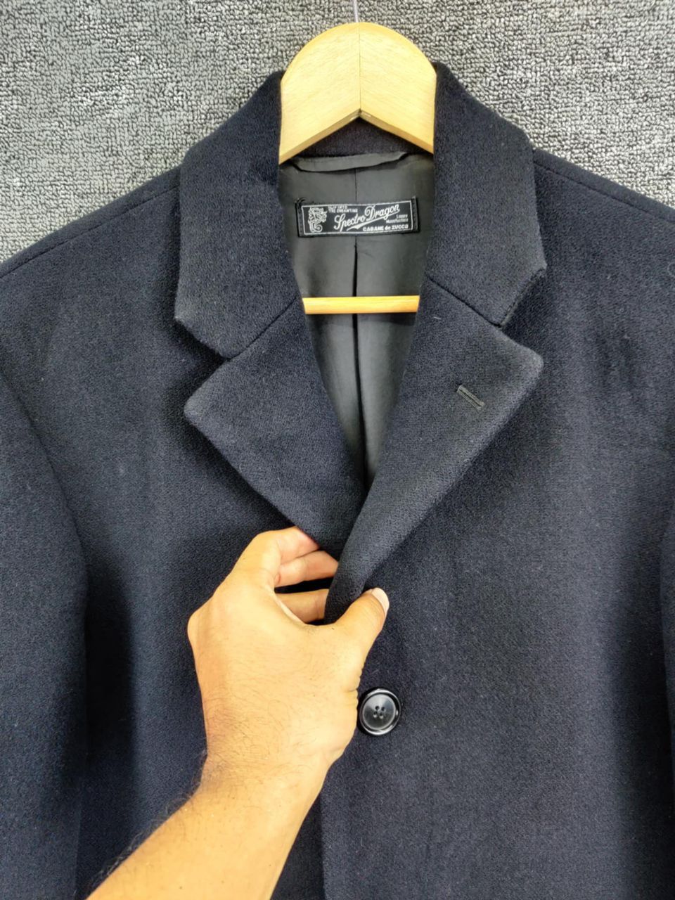 CABANE de ZUCCa Vintage Cabane De Zucca Wool Single Breasted Coat Size US S / EU 44-46 / 1 - 3 Thumbnail