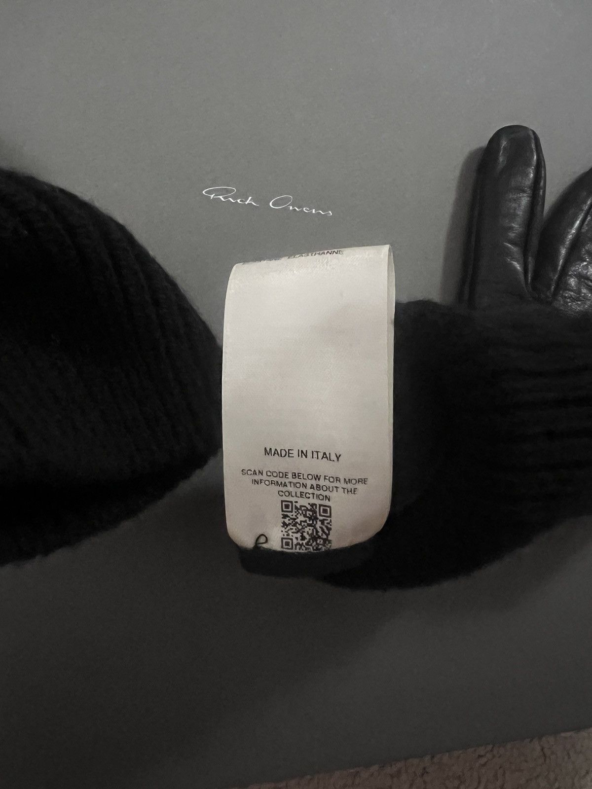 Rick Owens Rick Owens gloves Size ONE SIZE - 3 Thumbnail
