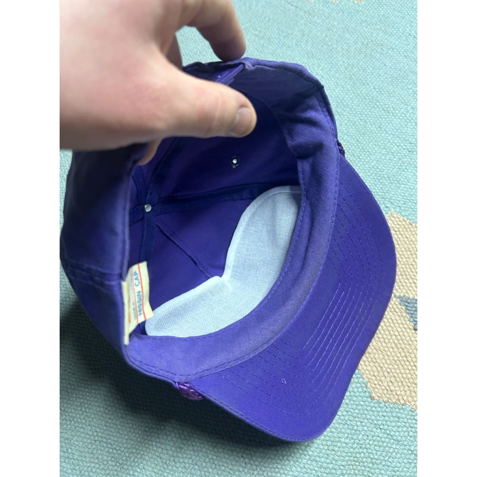 GAS VINTAGE GAS SnapBack Hat Cap Valley Petroleum Oil Gas Michigan Purple Adjustable Men Size ONE SIZE - 6 Thumbnail