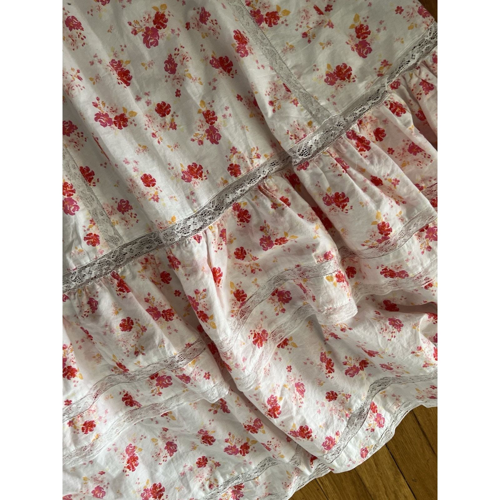 LoveShackFancy LoveShackFancy Dress Cottage Core Smock XL A000530 Size XL / US 12-14 / IT 48-50 - 10 Thumbnail