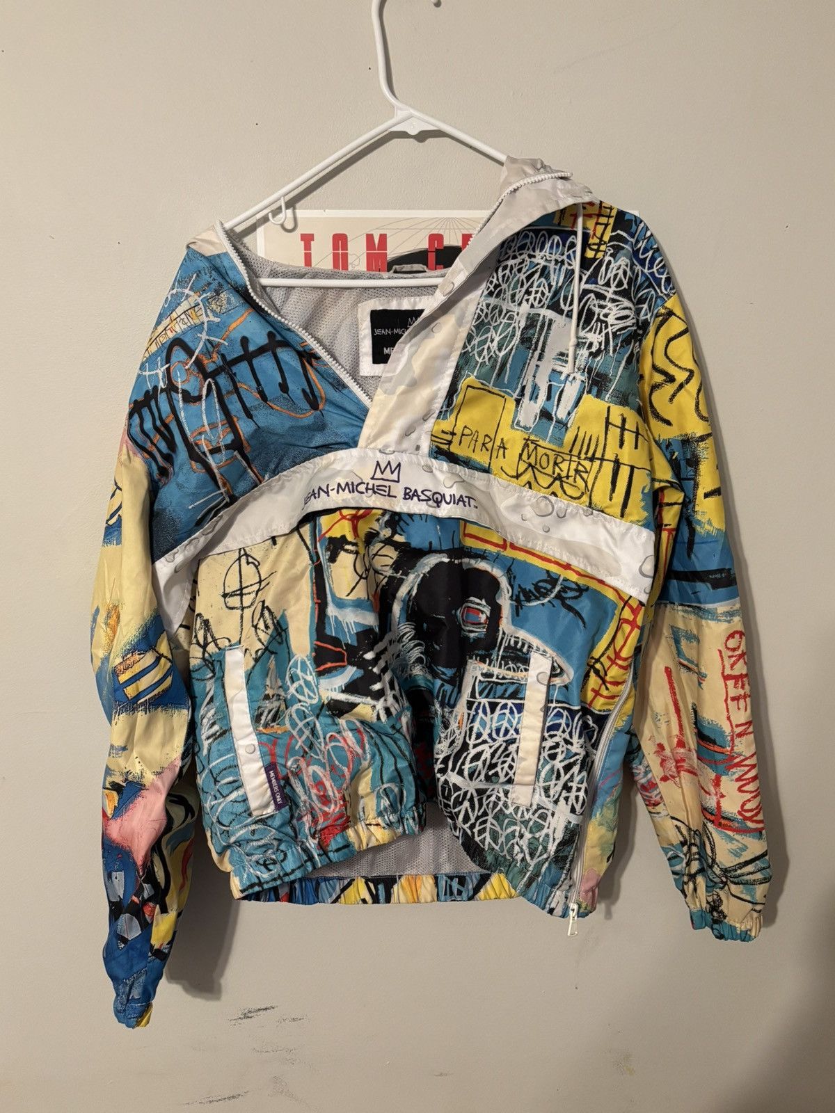 Members Only Basquiat Windbreaker Size US M / EU 48-50 / 2 - 1 Thumbnail