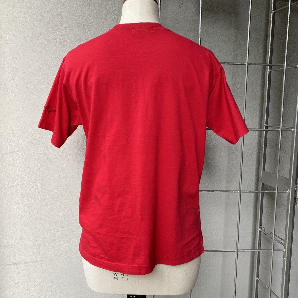 Kenzo KENZO Red Floral Print Tee Size XS / US 0-2 / IT 36-38 - 3 Thumbnail
