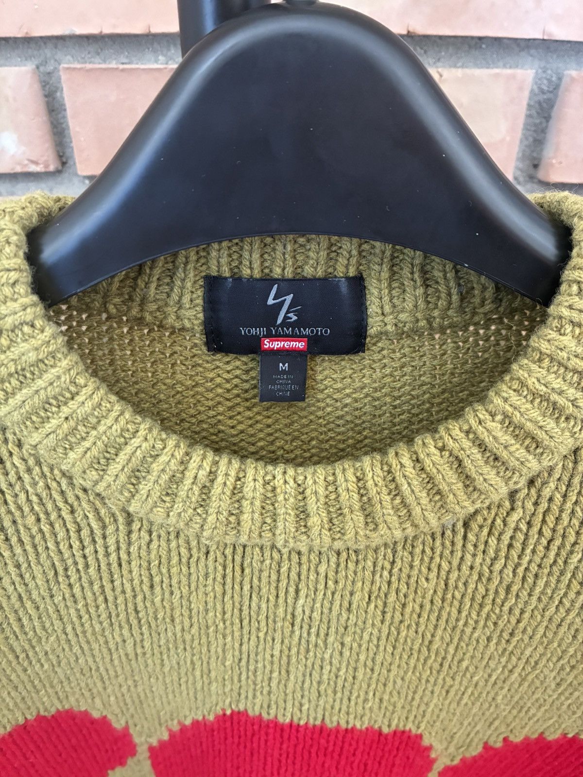 Supreme × Yohji Yamamoto Supreme Y’s Yohji Yamamoto 666 wool sweater Size US M / EU 48-50 / 2 - 2 Thumbnail