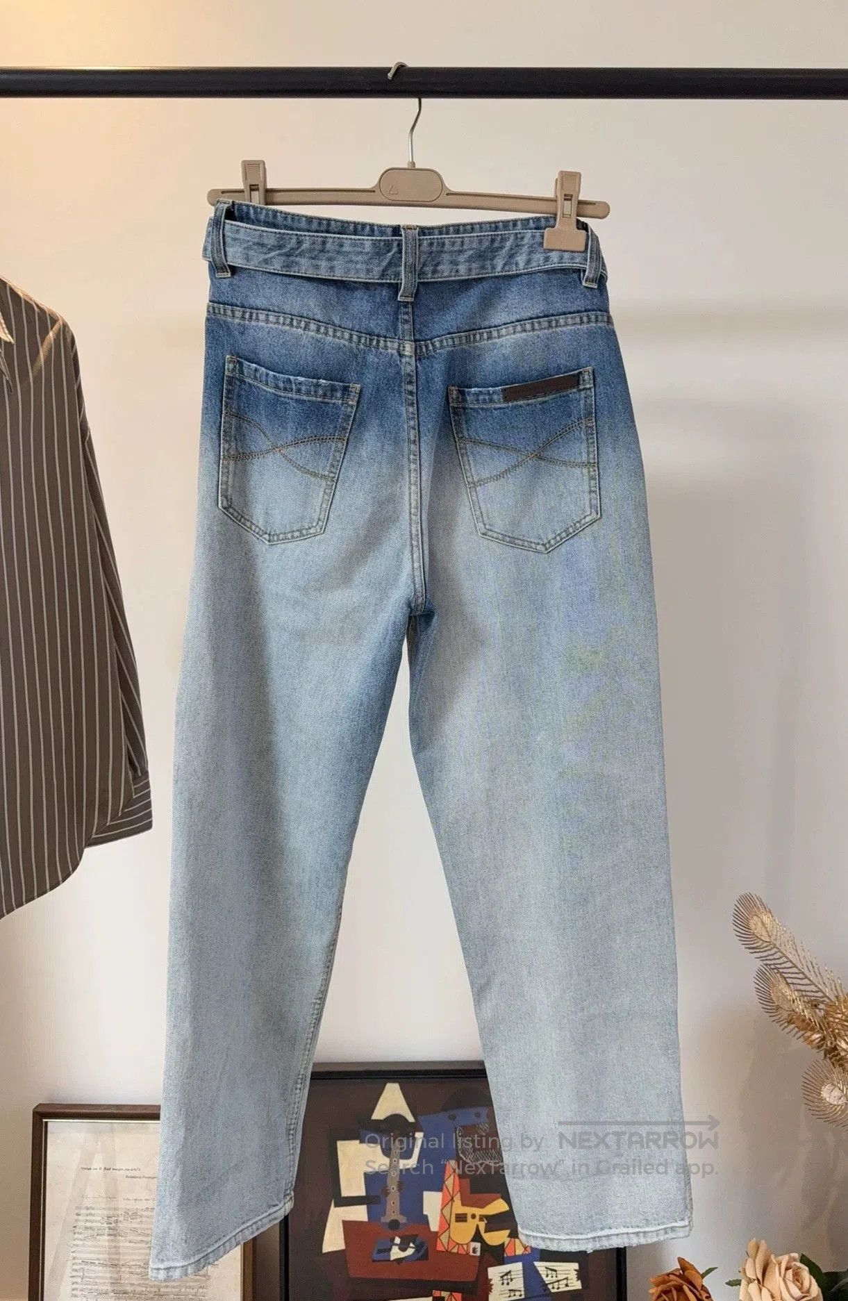 Brunello Cucinelli Brunello Cucinelli Washed Jeans. Size US 40 / EU 56 - 2 Thumbnail