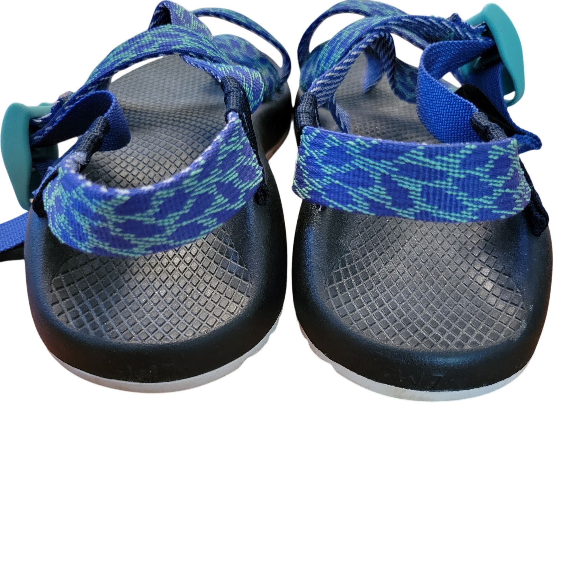 Chaco Chaco Z/2 Classic Sandals 7 Blue Geometric Print Outdoor Hik Size US 7 / IT 37 - 6 Thumbnail