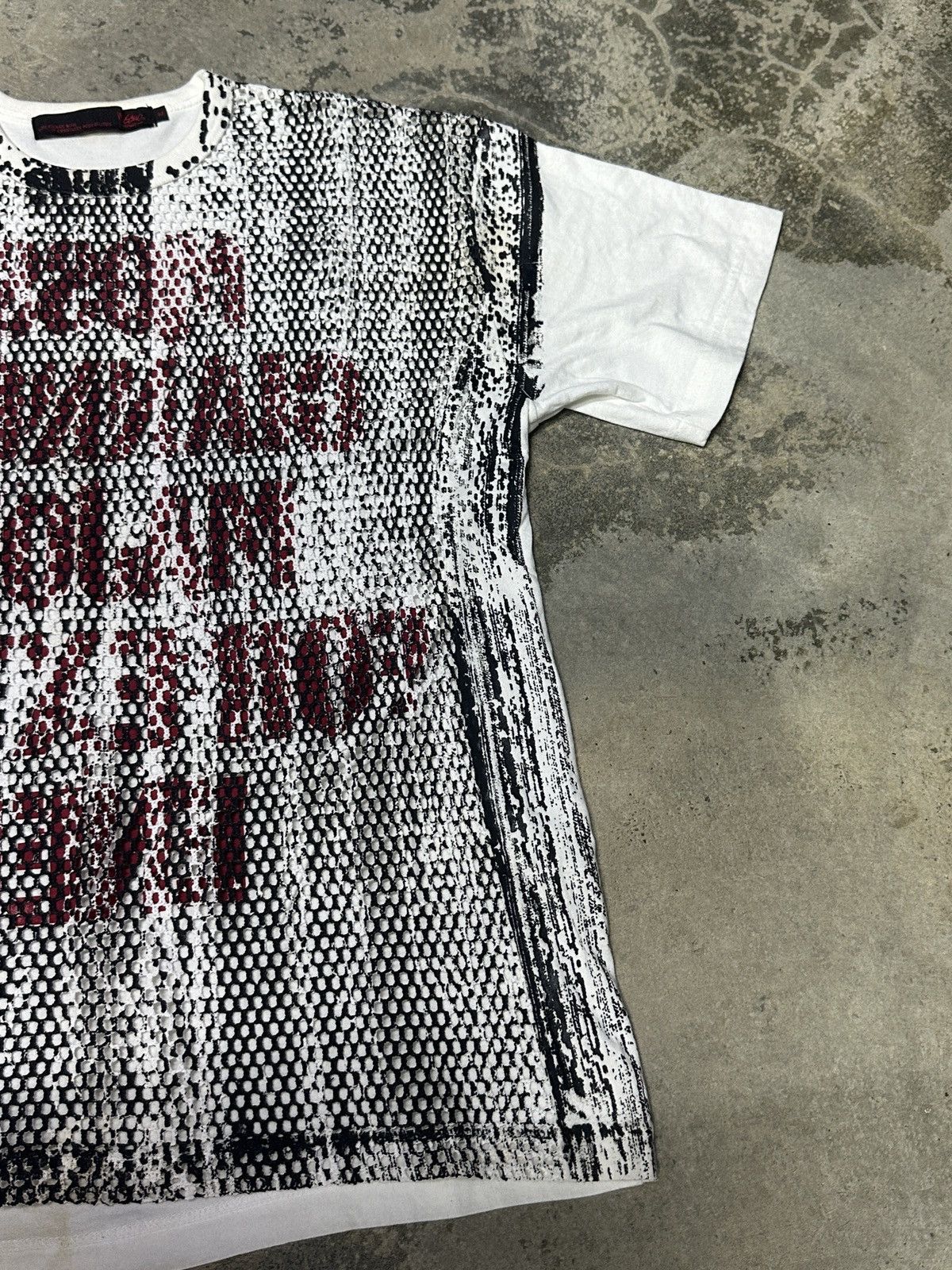 Mossimo × Vintage Vintage Mossimo Net Tshirt Very Rare Size US M / EU 48-50 / 2 - 11 Thumbnail