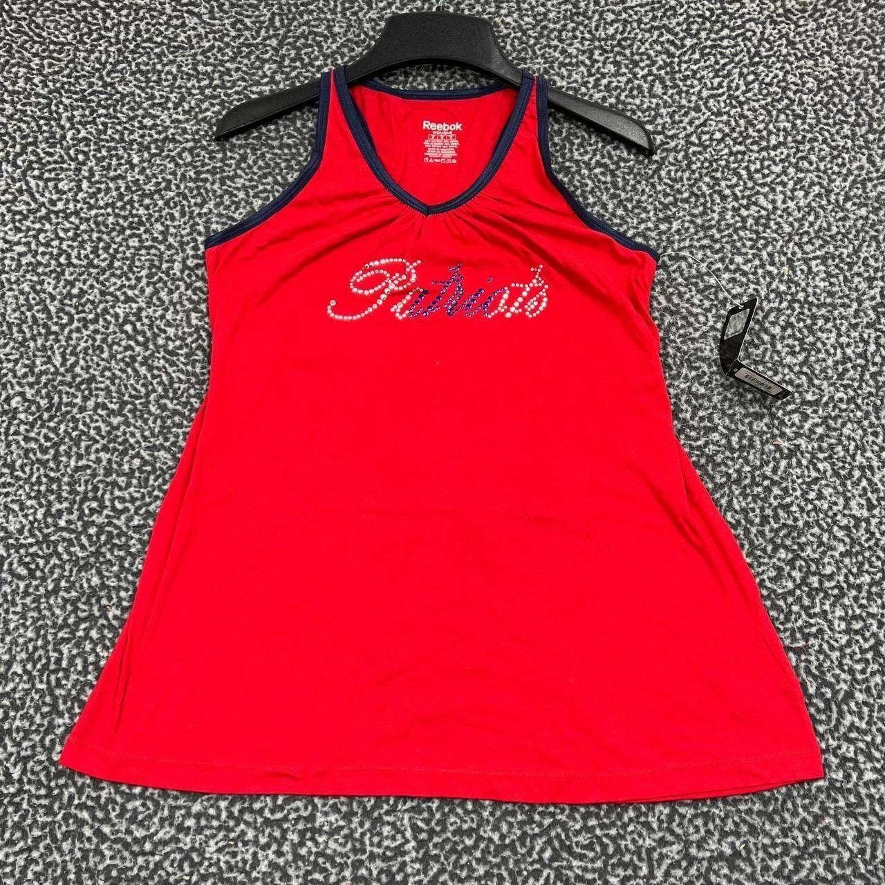 Reebok New England Patriots Shirt Women Reebok Sleeveless Top New M Size M / US 6-8 / IT 42-44 - 1 Thumbnail