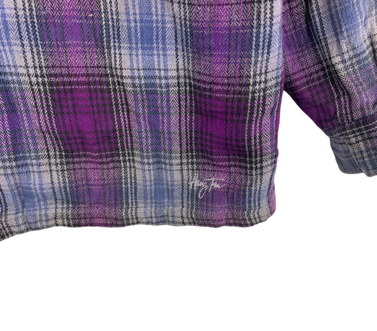 Hang Ten × Vintage VINTAGE HANG TEN SNAP BUTTON TARTAN FLANNEL JACKET Size US L / EU 52-54 / 3 - 8 Thumbnail