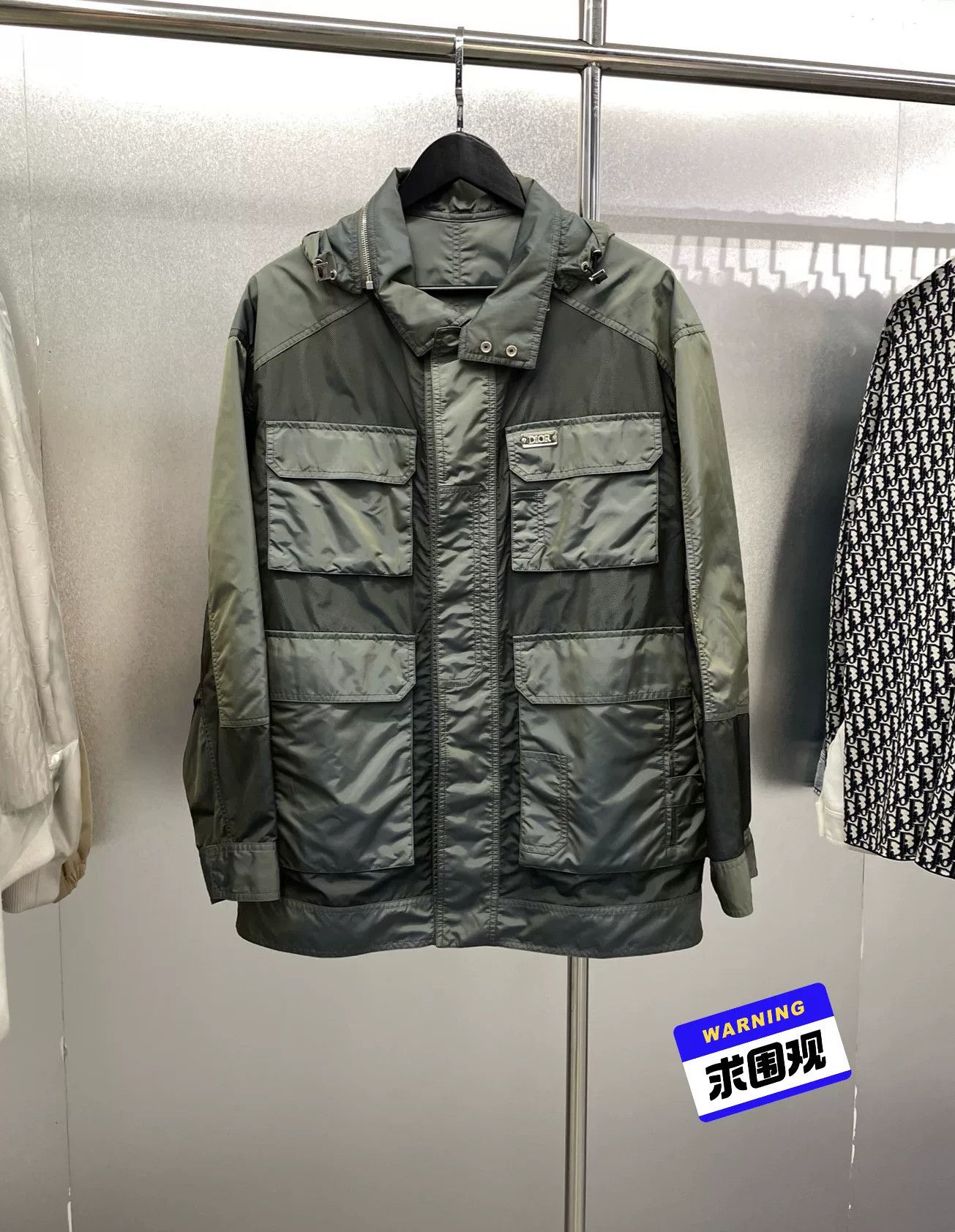 Dior Dior Military Green Cargo Jacket Size US XL / EU 56 / 4 - 1 Preview