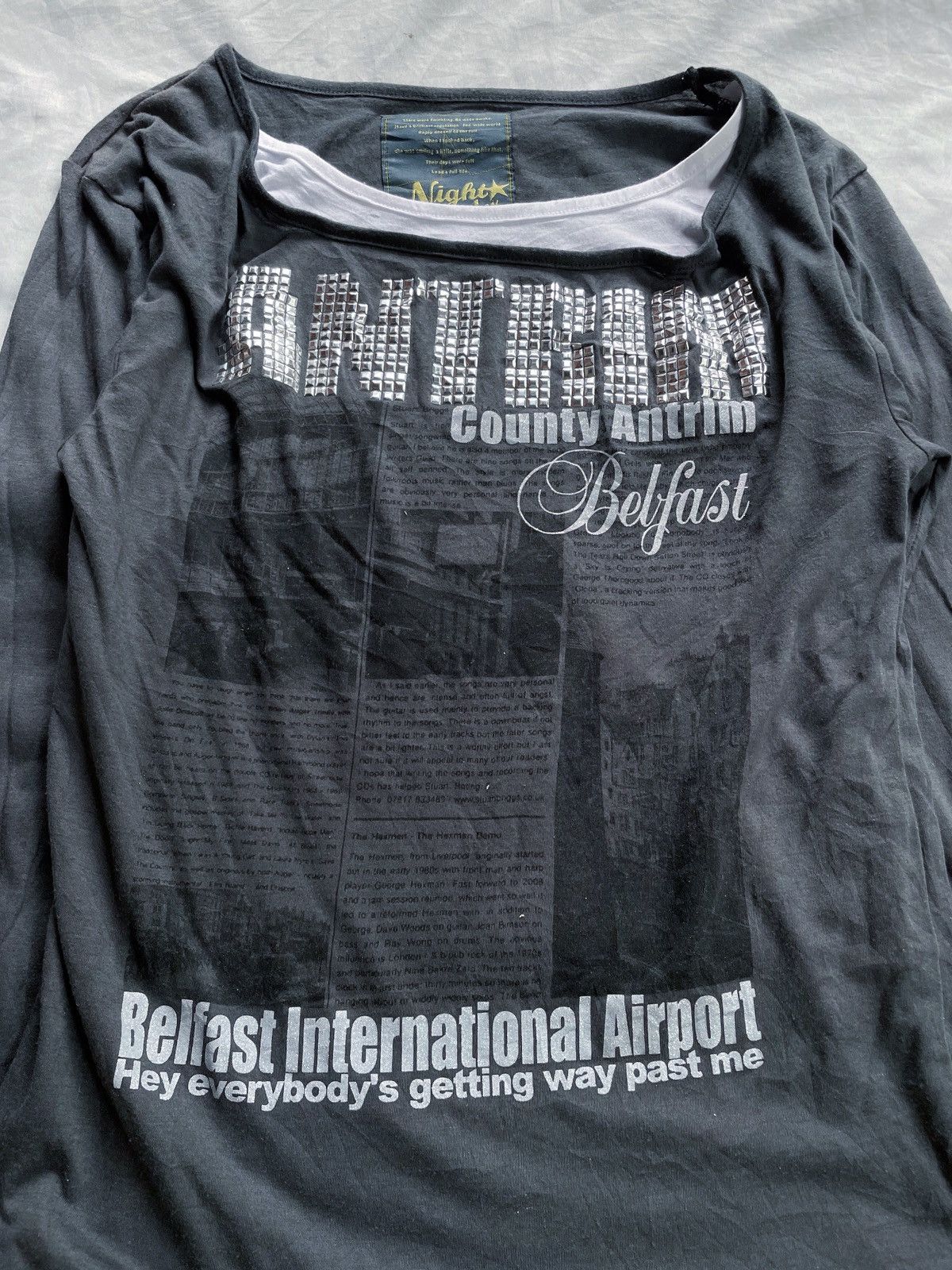 Beauty Beast NIGHT RIDER DOUBLE LAYER POEM LONG SLEEVE Size US S / EU 44-46 / 1 - 2 Thumbnail
