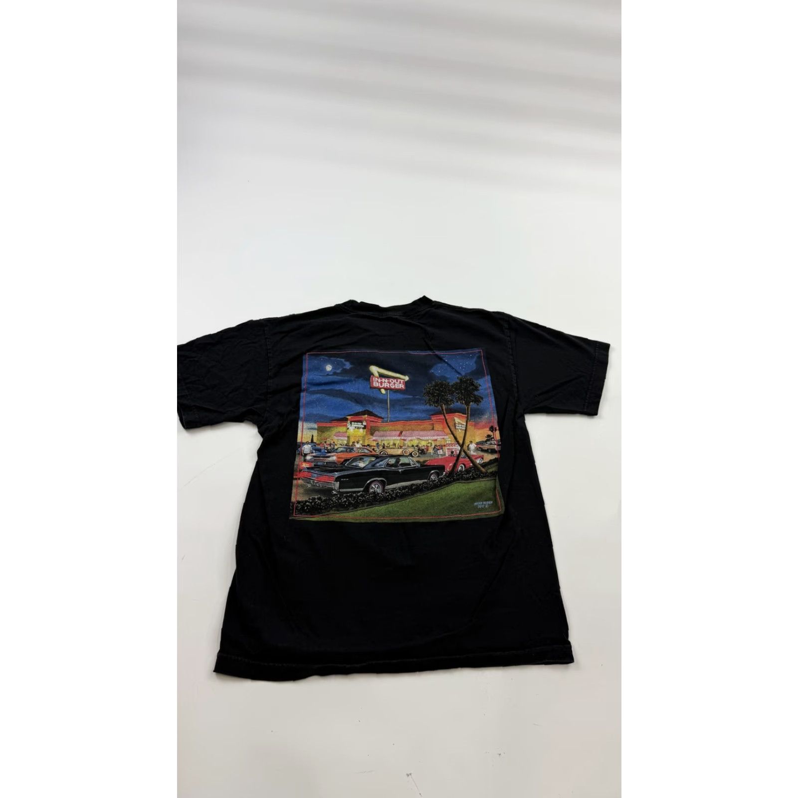 Vintage In-N-Out Burger Shirt Mens M Black California Cars Retro Graphic 2012 Size US M / EU 48-50 / 2 - 4 Thumbnail