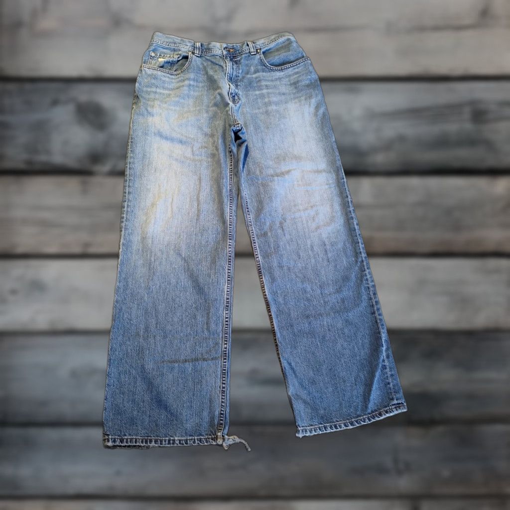 BKE VINTAGE BKE San Antonio Jeans Men Jeans 36x32 USA Made Light Blue 90s Straight Regular Mens Size US 36 / EU 52 - 1 Thumbnail