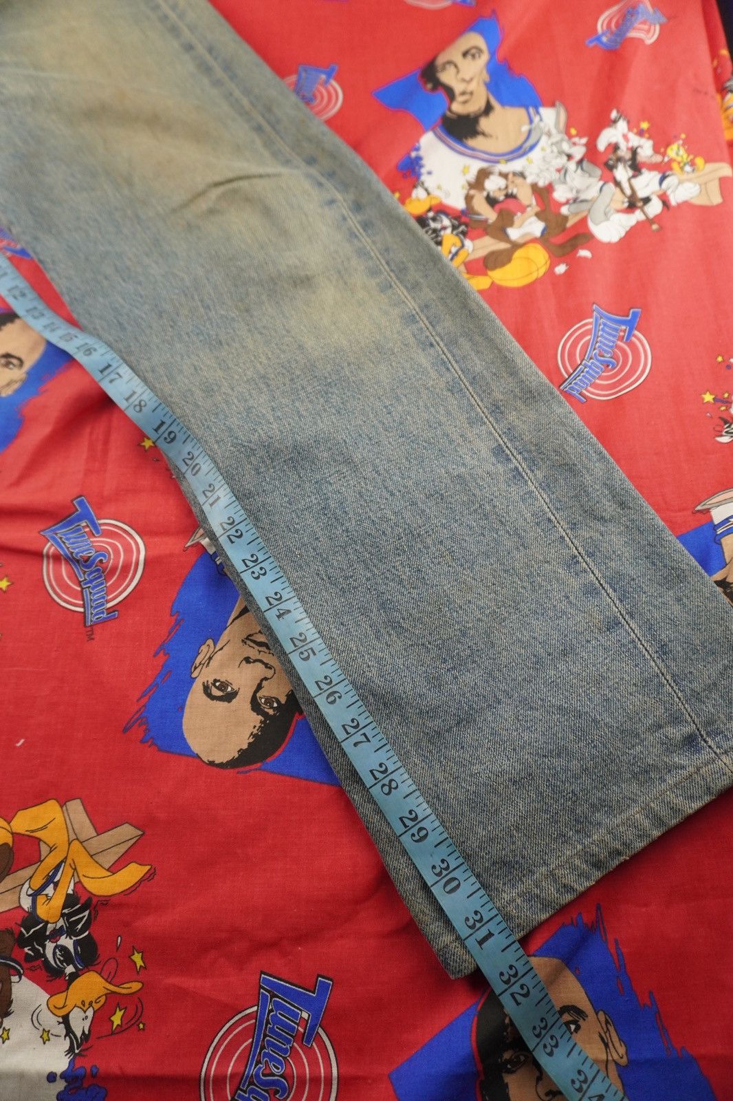 Levi's Vtg levis 551z 90s Big E Japan Made Selvedge Distressed Size US 30 / EU 46 - 22 Thumbnail