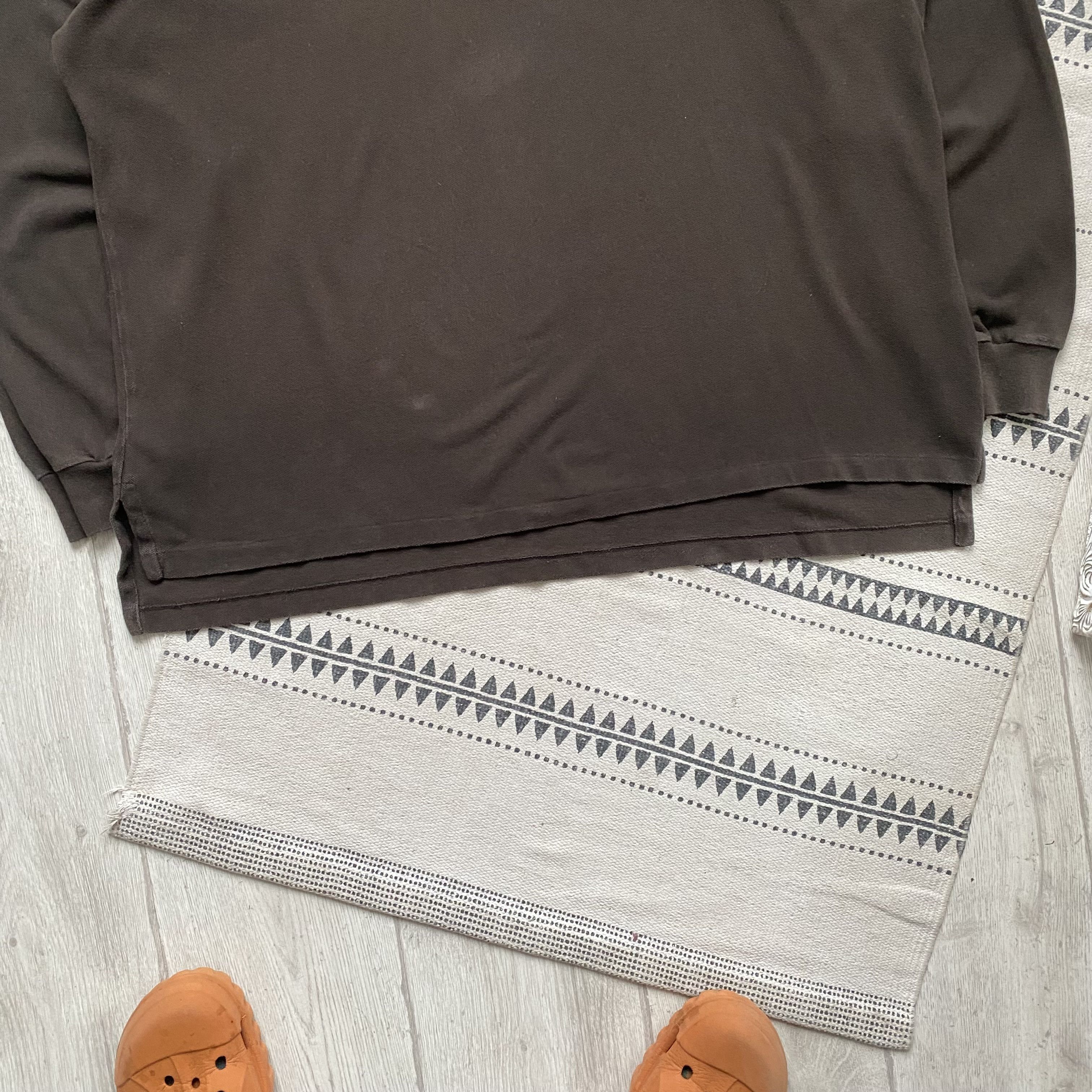 Polo Ralph Lauren 🤎 Vintage 90s Polo Ralph Lauren Rugby shirt longsleeve Size US XXL / EU 58 / 5 - 3 Thumbnail