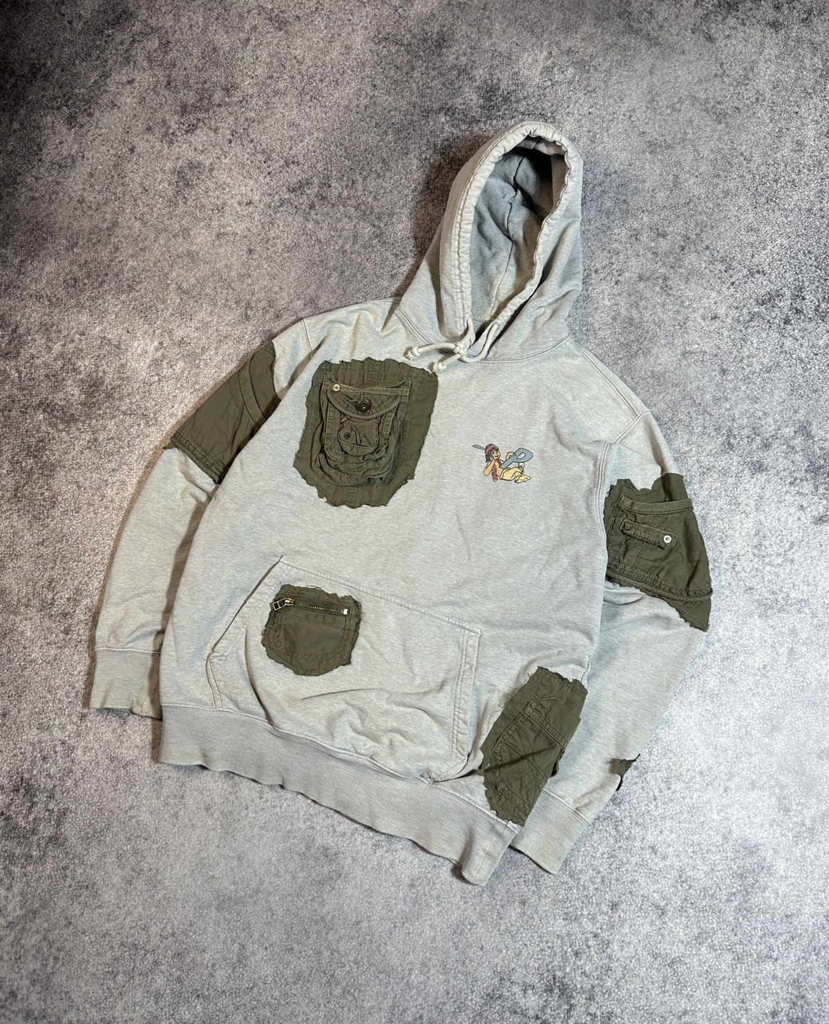 Palace Custom Palace Logo Hoodie Streetwear Rare Casual Style USA M Size US M / EU 48-50 / 2 - 1 Thumbnail