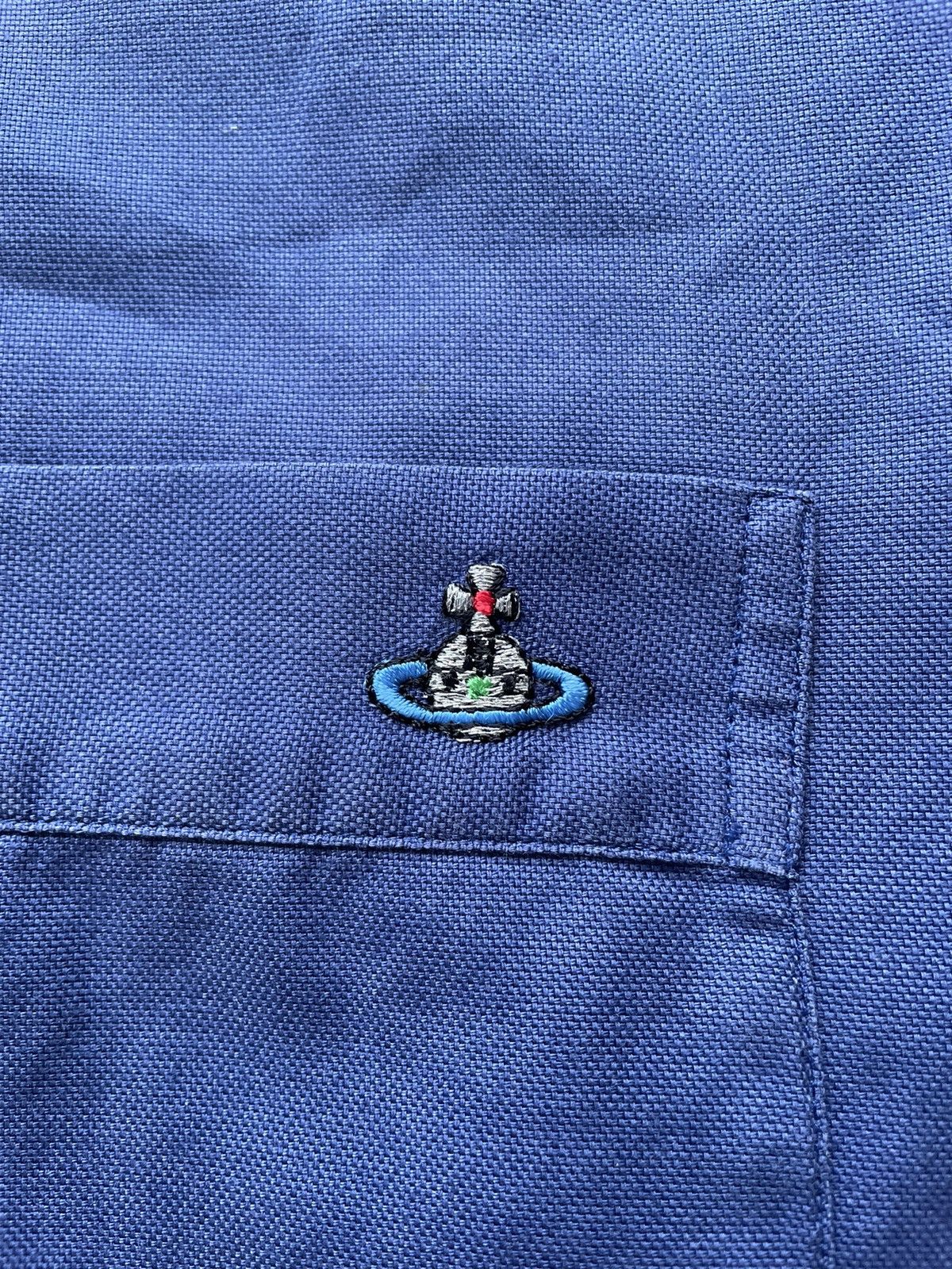 Vivienne Westwood Vivienne Westwood embroidered logo button up shirt Size US L / EU 52-54 / 3 - 2 Thumbnail