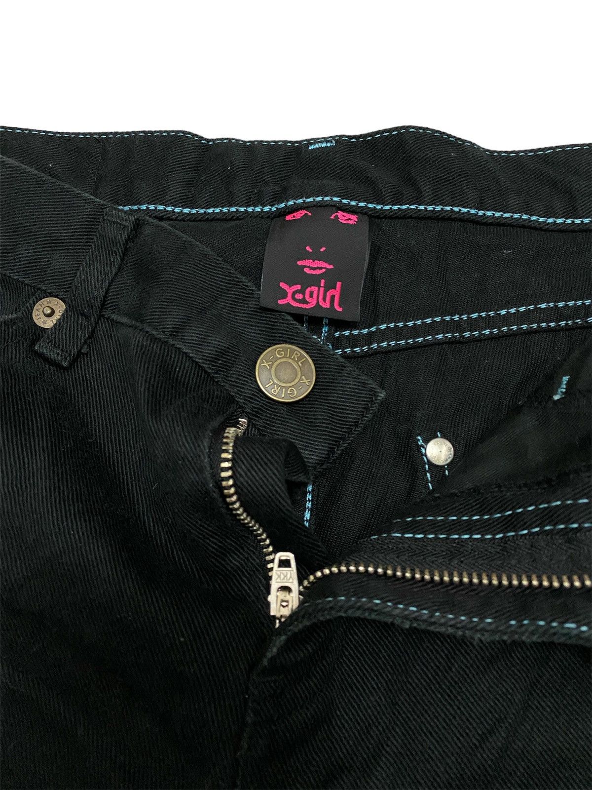 If Six Was Nine X-girl distressed crust punk pants Size US 28 / EU 44 - 9 Thumbnail