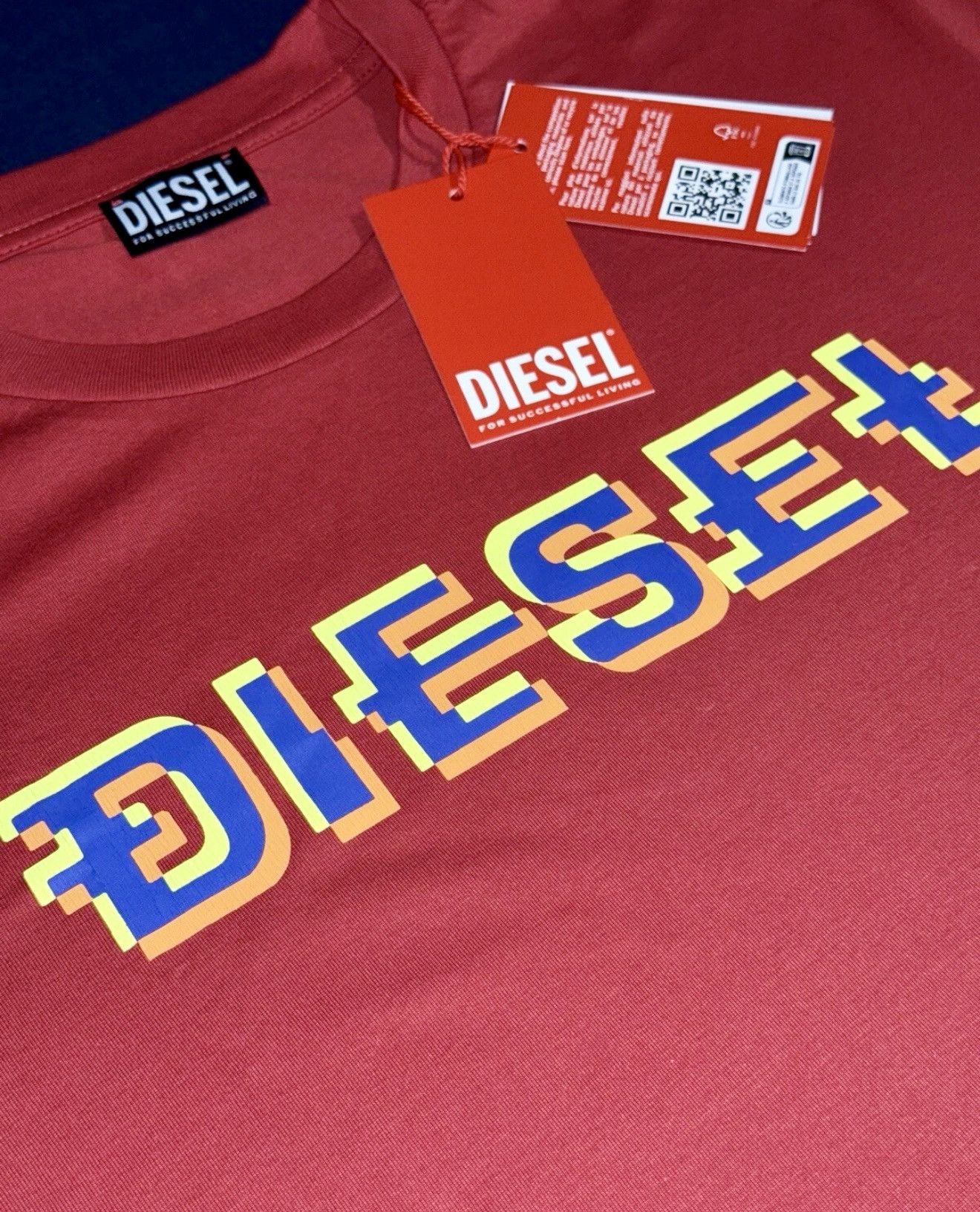 Diesel Diesel Triple-tone Logo T Shirt US L Size US M / EU 48-50 / 2 - 2 Thumbnail