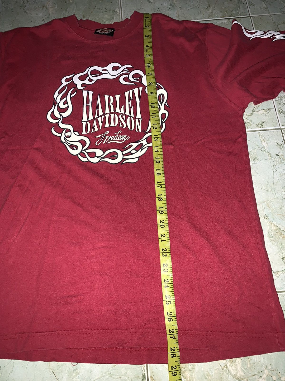 Vintage Vintage Harley Davidson Flames Long Sleeve Size US M / EU 48-50 / 2 - 7 Thumbnail