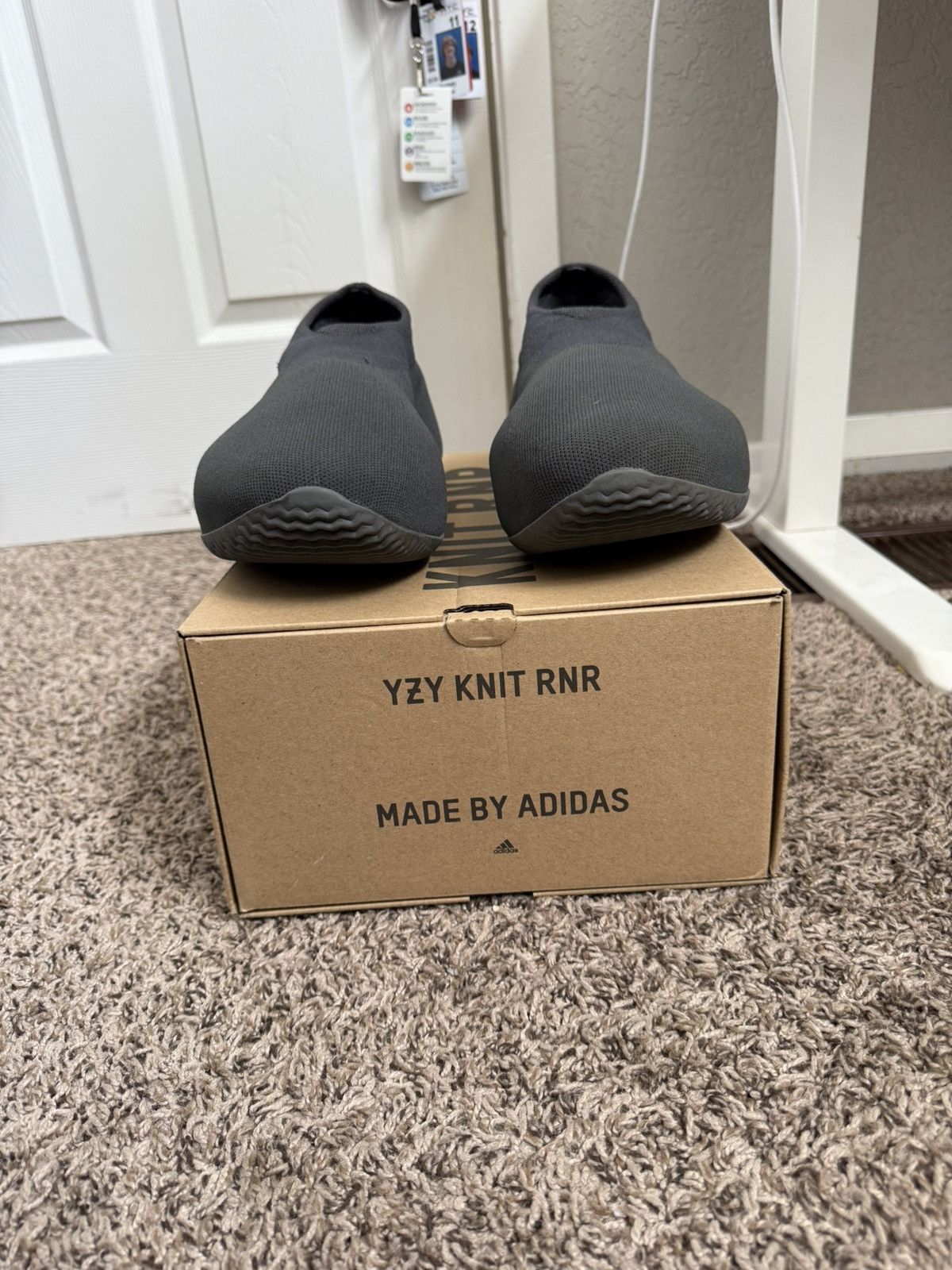 Adidas YEEZY Knit Runner Stone Onyx Size US 12 / EU 45 - 4 Thumbnail