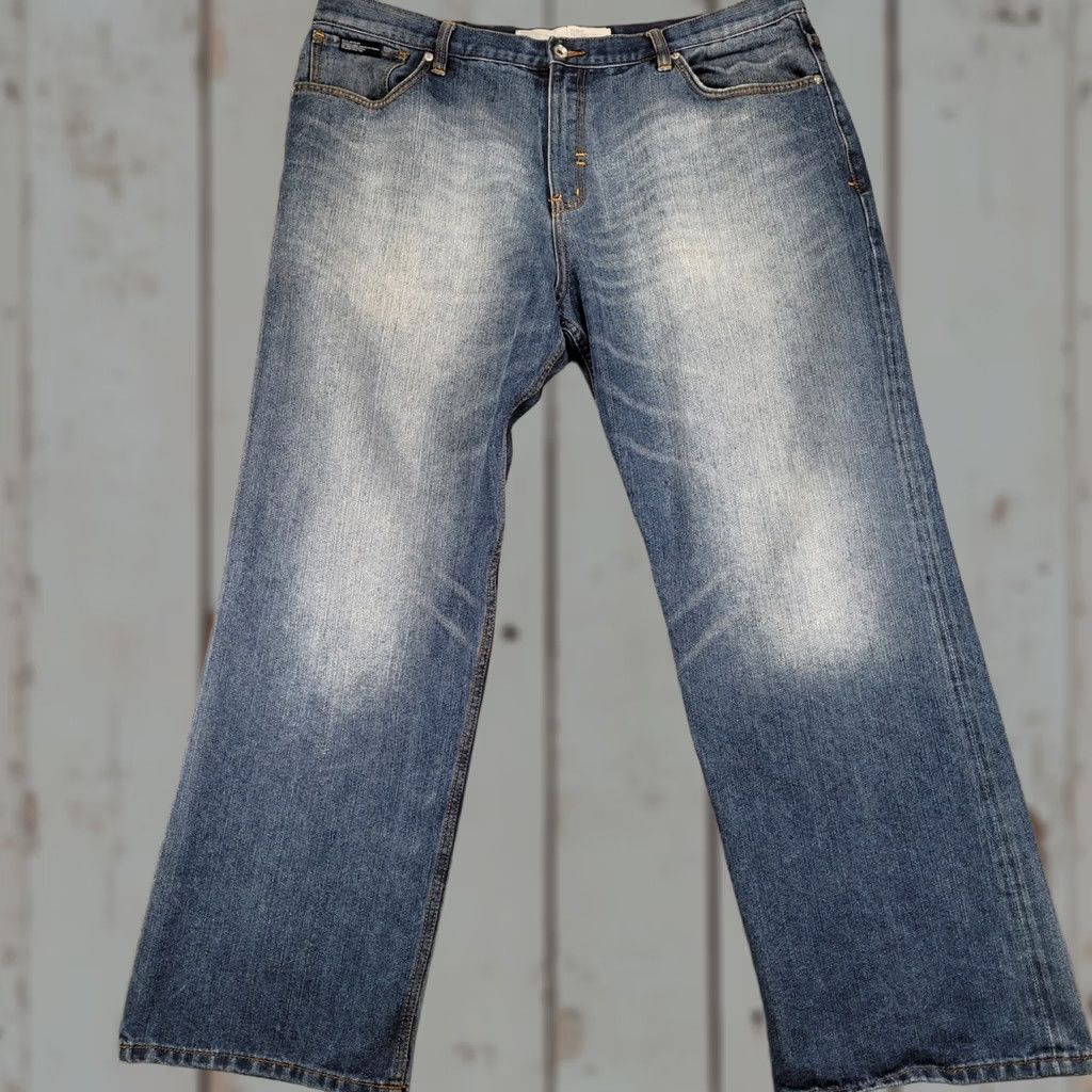 Rocawear Rocawear Mens Jeans Relaxed Fit Blue Wash Denim 42x32 Size US 38 / EU 54 - 1 Thumbnail