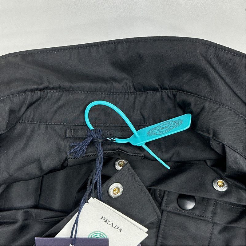 Prada Prada Black Oversized ButtonUp Shirt-2506 Size US L / EU 52-54 / 3 - 5 Thumbnail
