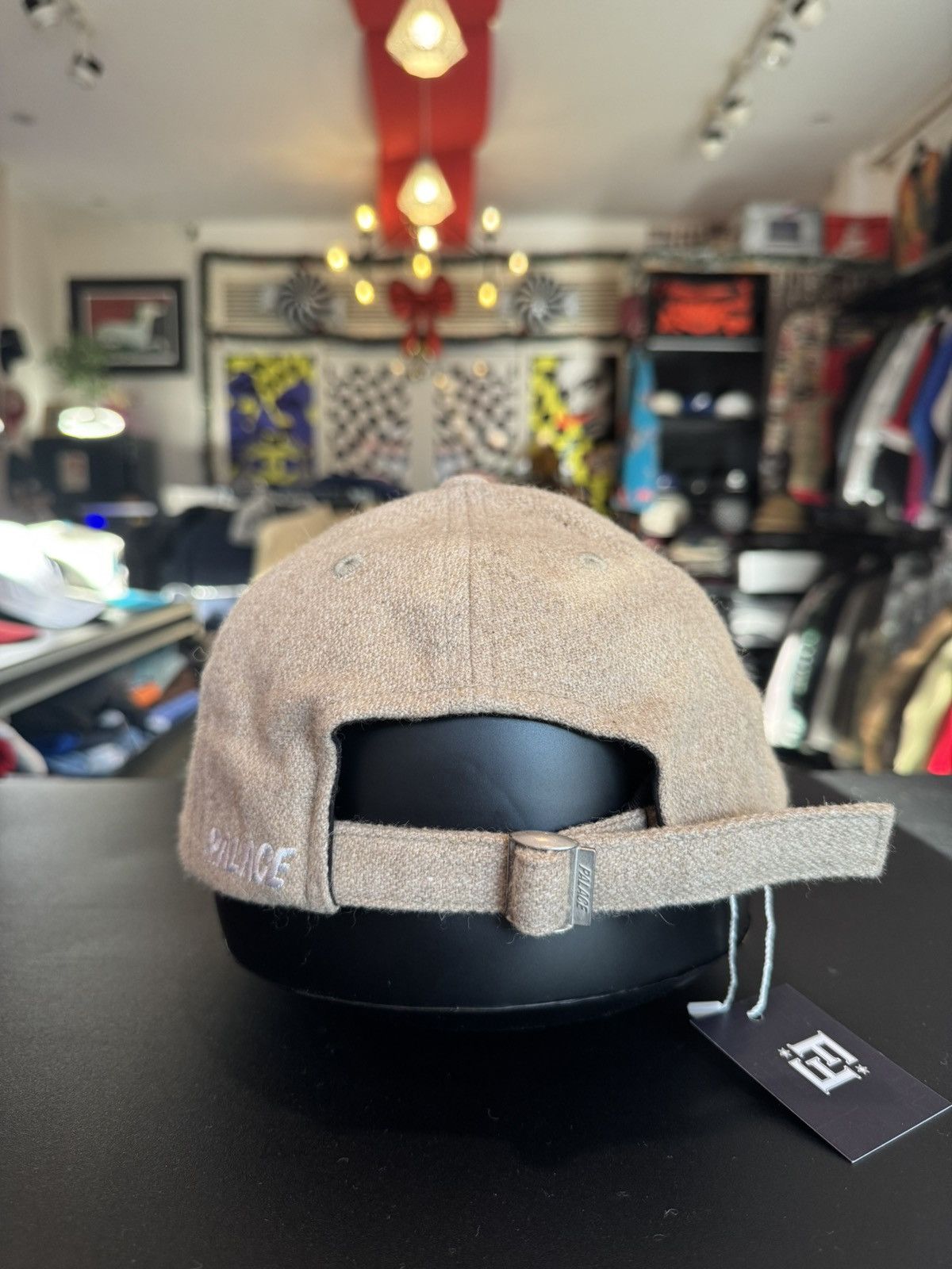 Palace Palace wool hat P - Logo ( beige) Size ONE SIZE - 2 Thumbnail