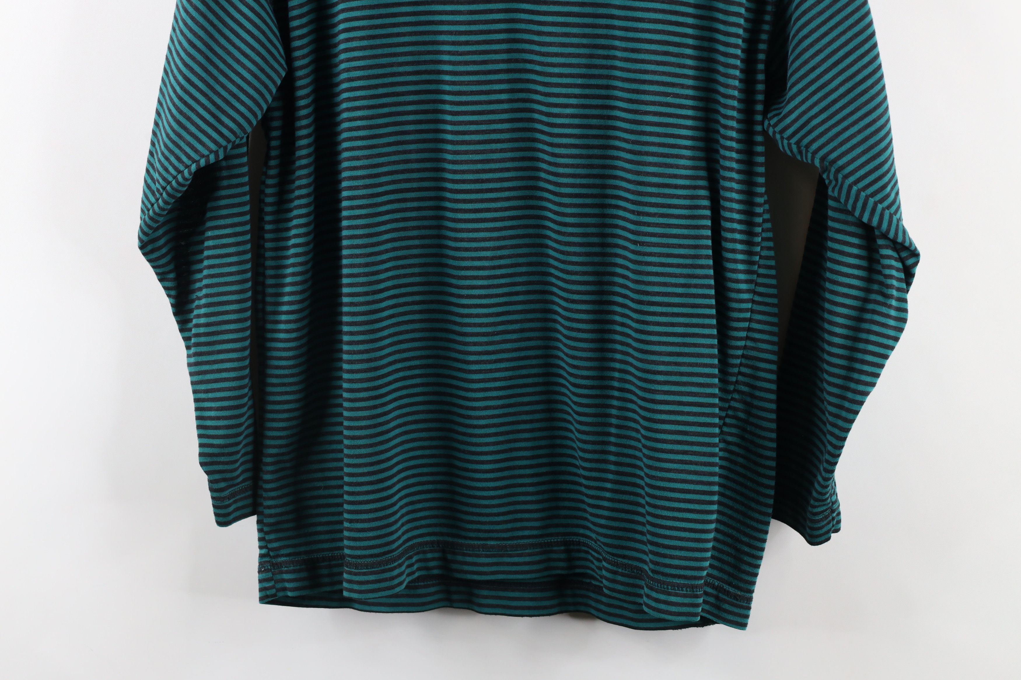 Vintage Vintage 90s Streetwear Striped Long Sleeve Henley T-Shirt Size M / US 6-8 / IT 42-44 - 11 Thumbnail